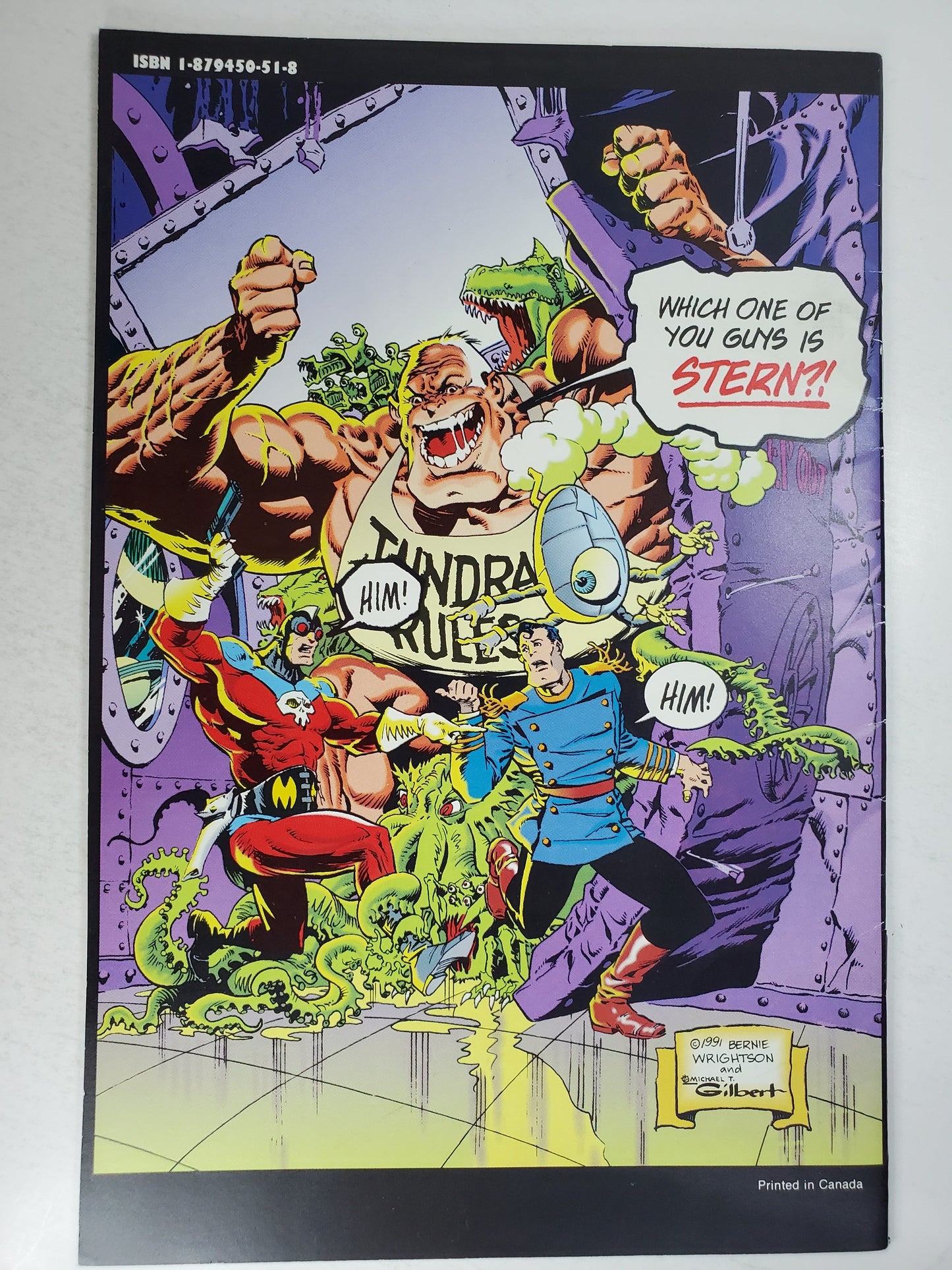 Tundra Mr. Monster Attacks Vol 1 #2 (of 3) 1992