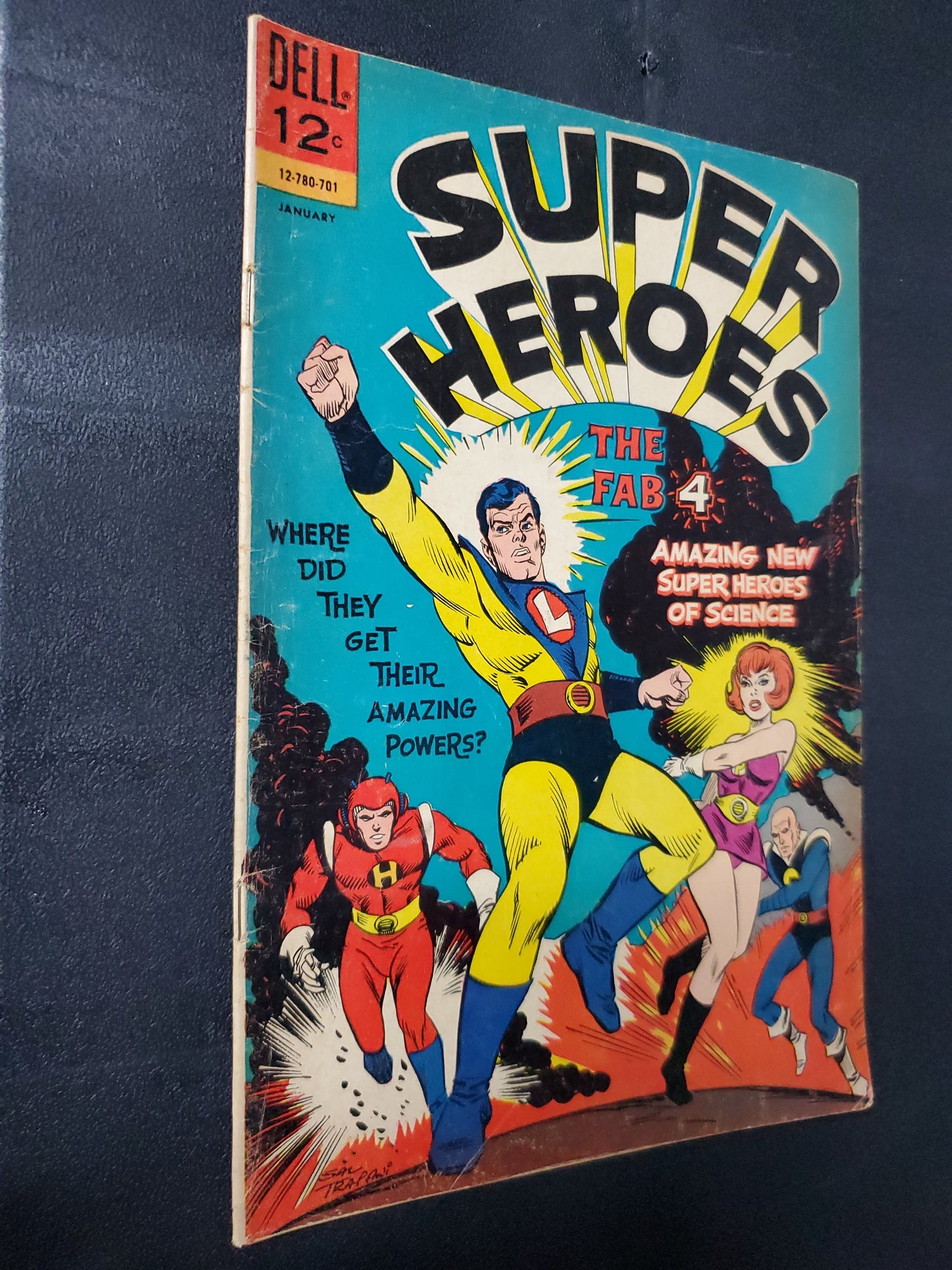 Dell Super Heroes Vol 1 #1 Fab 4 (1967)