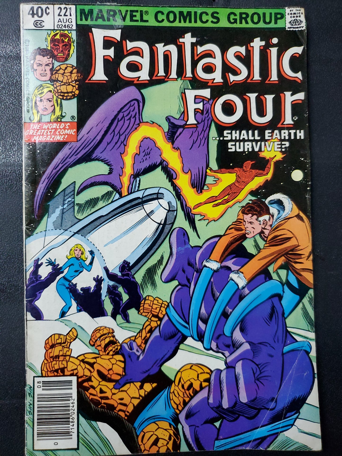 Fantastic Four 221 Aug Shall Earth Survive