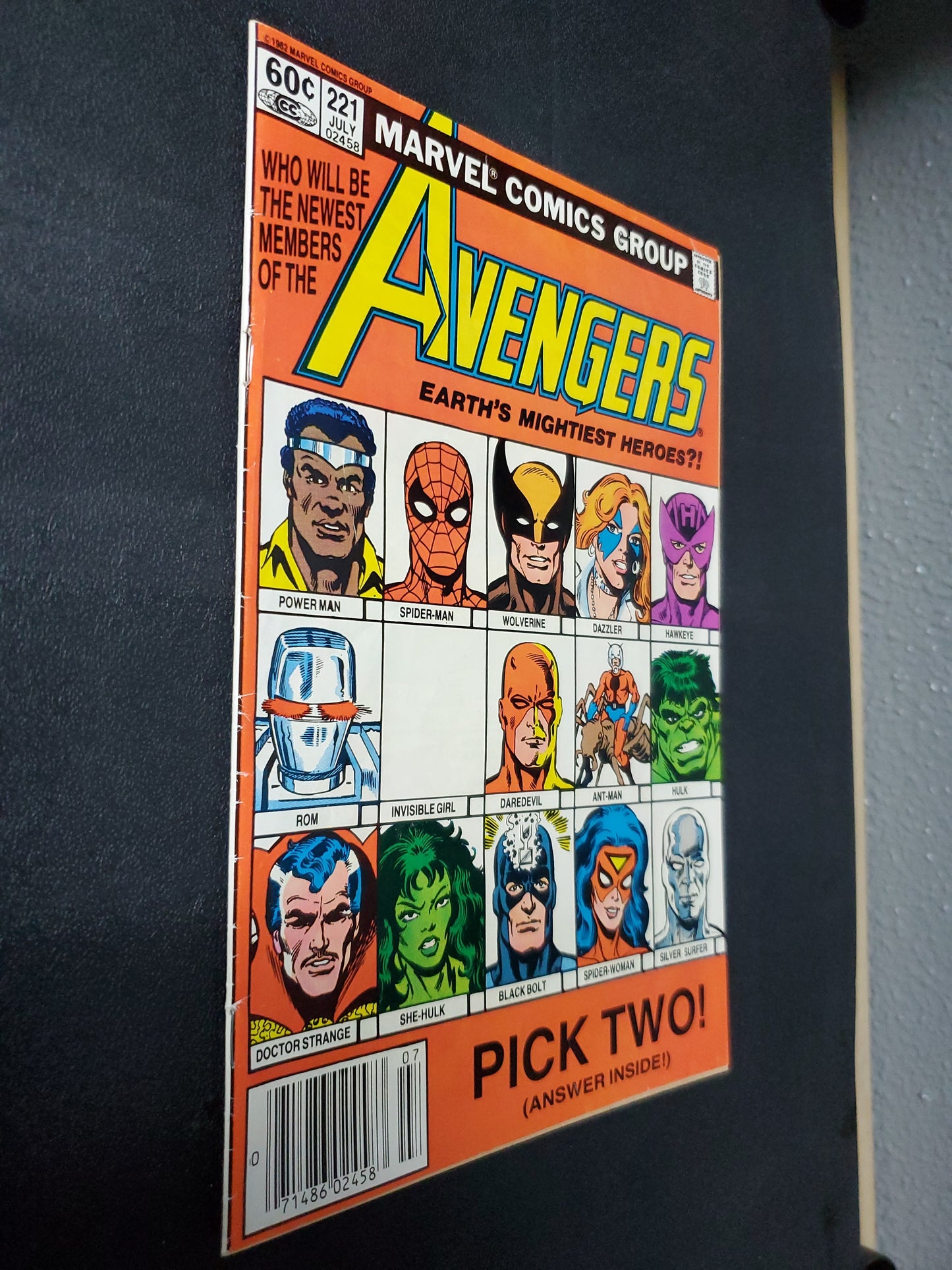Avengers 221 Earth's Mightiest Heroes?!