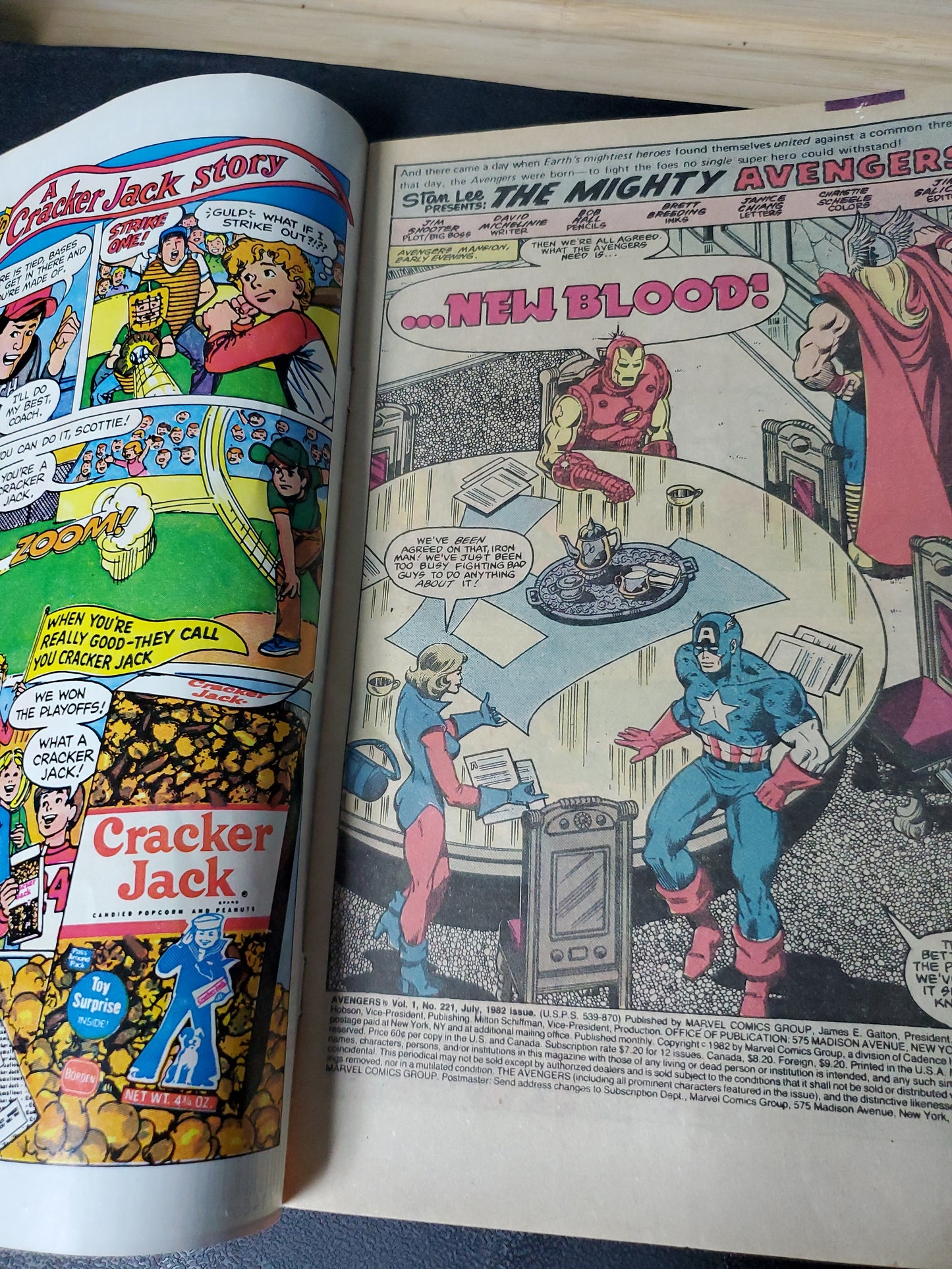 Avengers 221 Earth's Mightiest Heroes?!