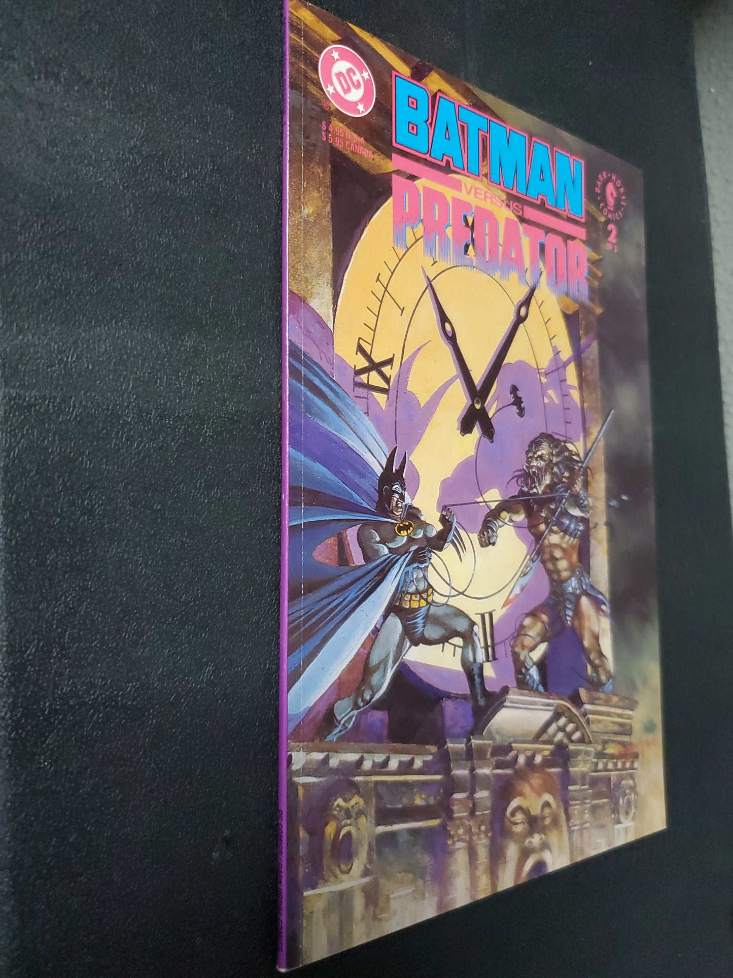 DC Batman versus Predator 2 (of 3) 1991 1st Series
