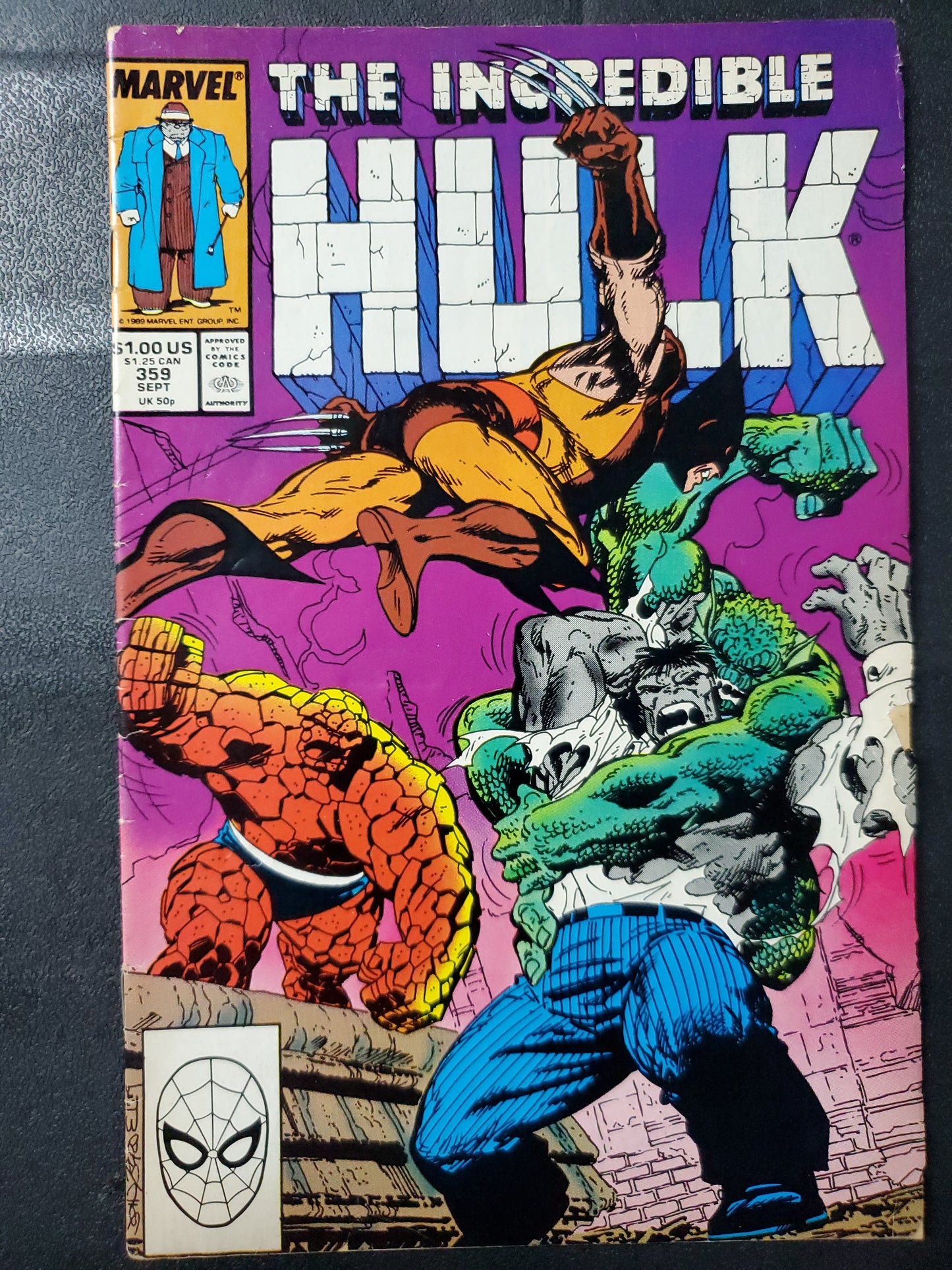 Marvel Hulk 359 Sept Marvel