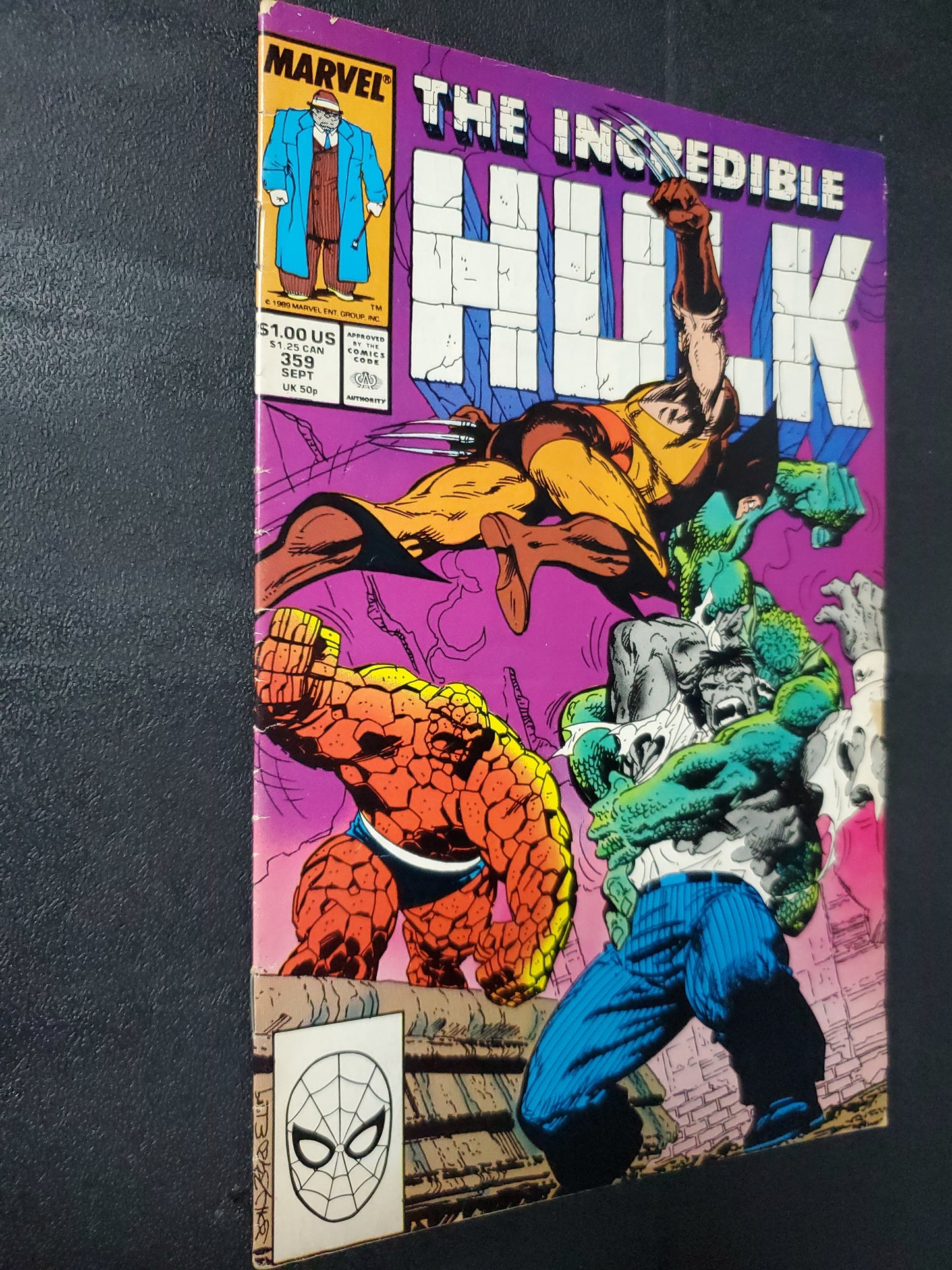 Marvel Hulk 359 Sept Marvel