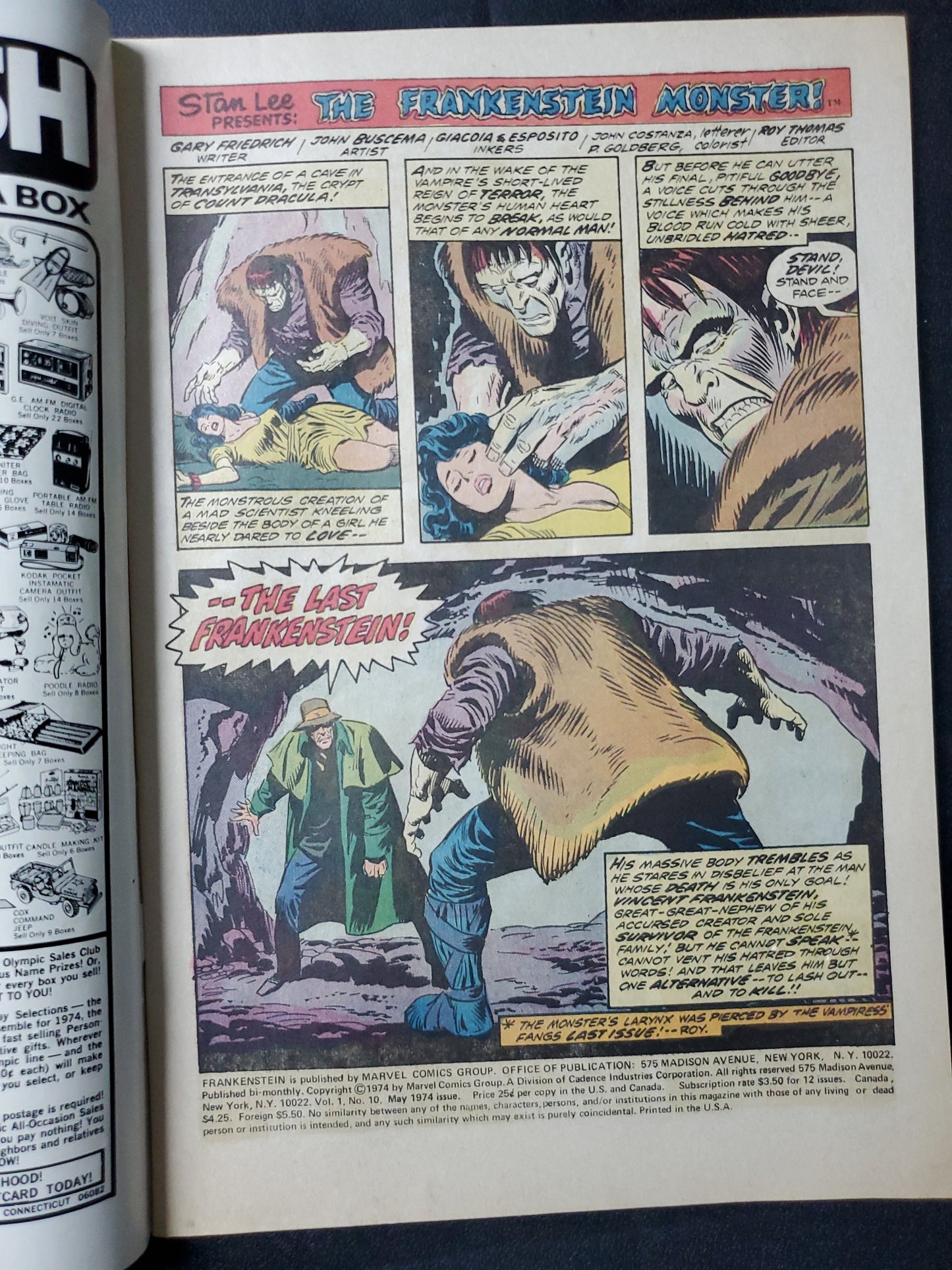 Marvel Frankenstein Vol 1 #10