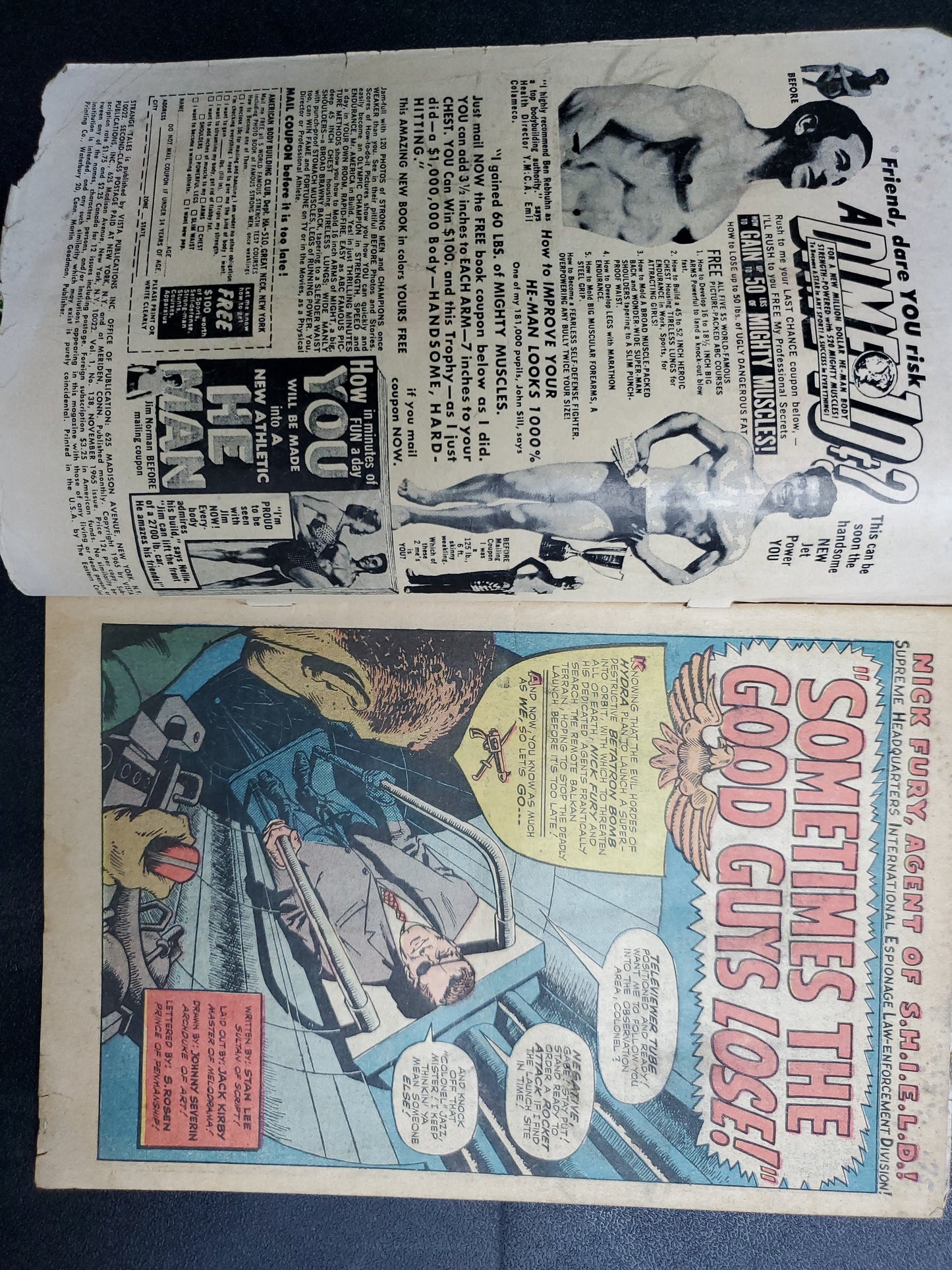 Strange Tales 138 Nov (1951) Nick Fury Marvel