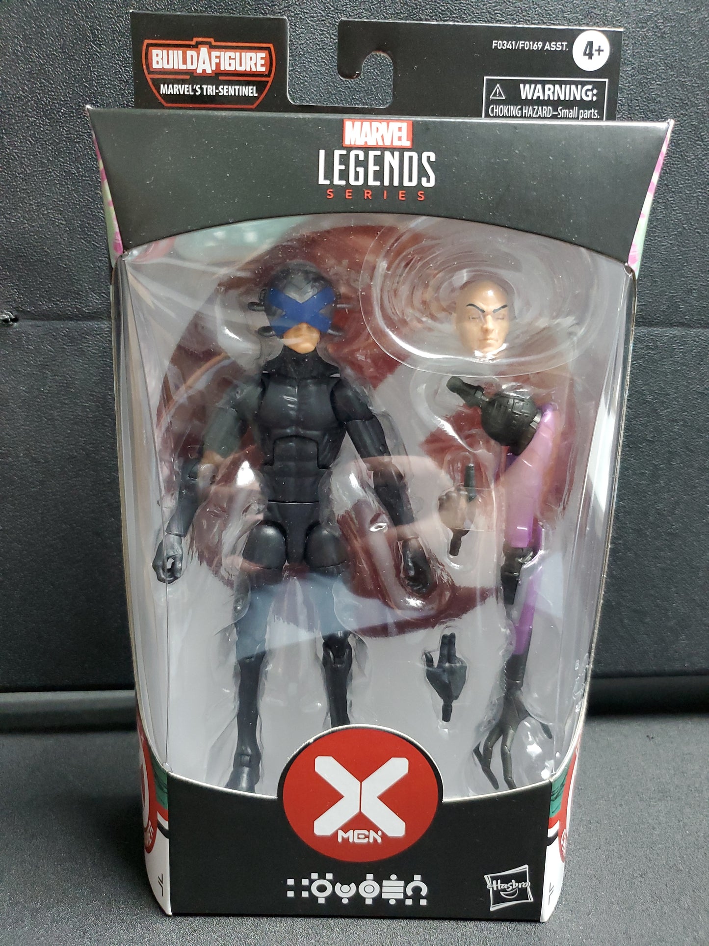 Marvel Legends: Charles Xavier X-Men Build A Figure Tri-Sentinel Action