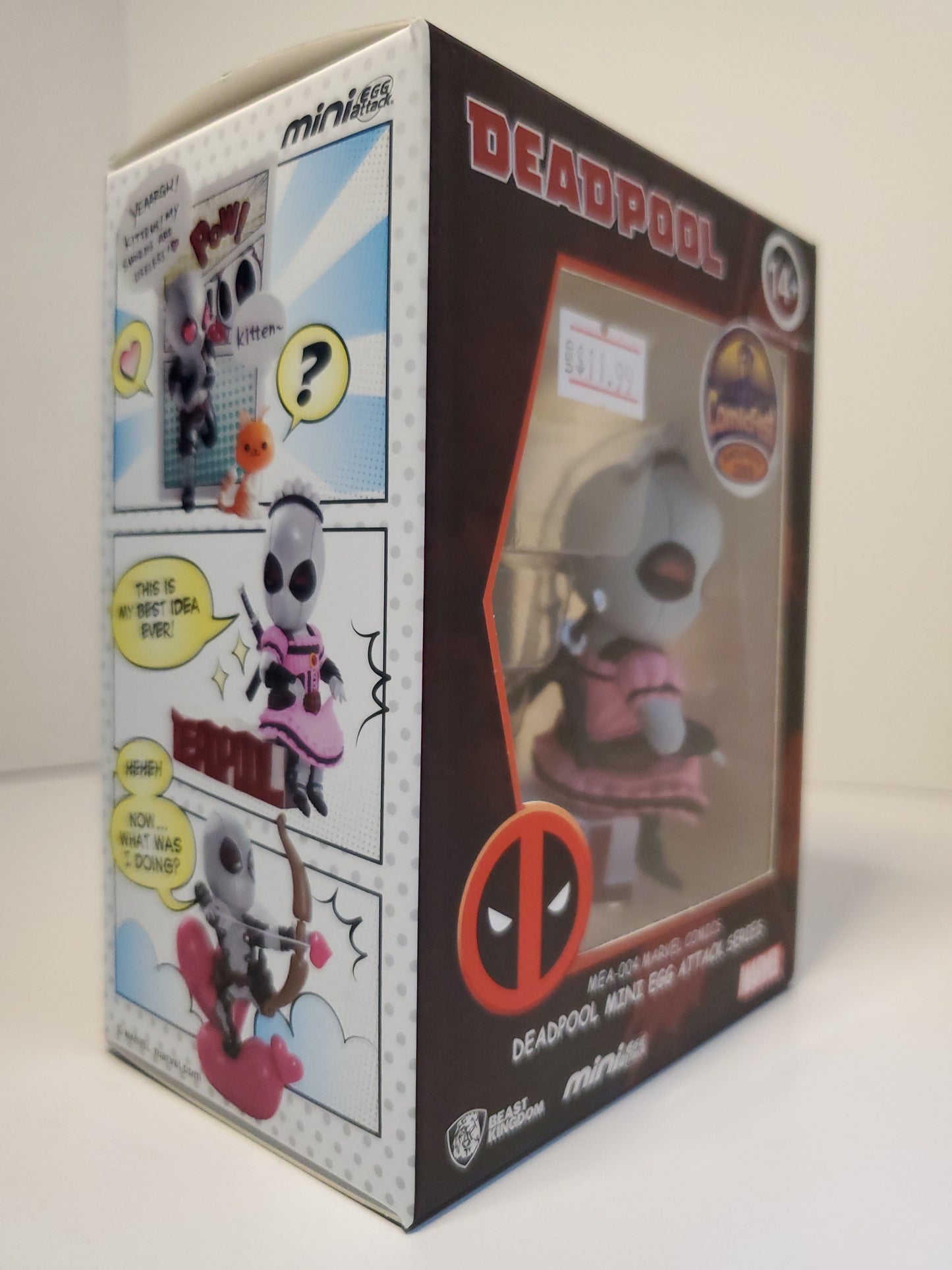 Marvel Comics X-Force Deadpool Servant Mini Egg Attack Vinyl Figure Halloween ComicFest 2018 Exclusive