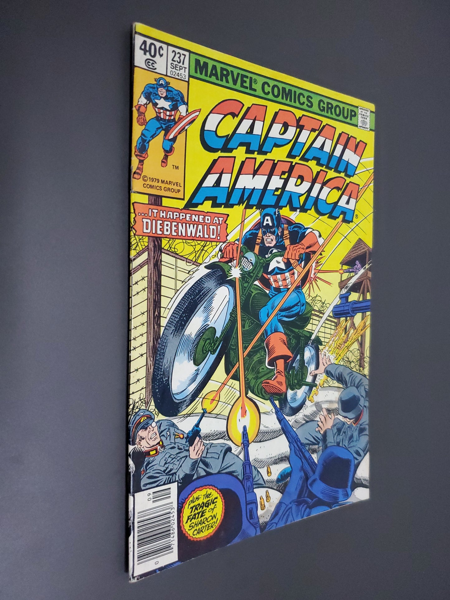 Marvel Captain America Vol 1 #237 Newsstand