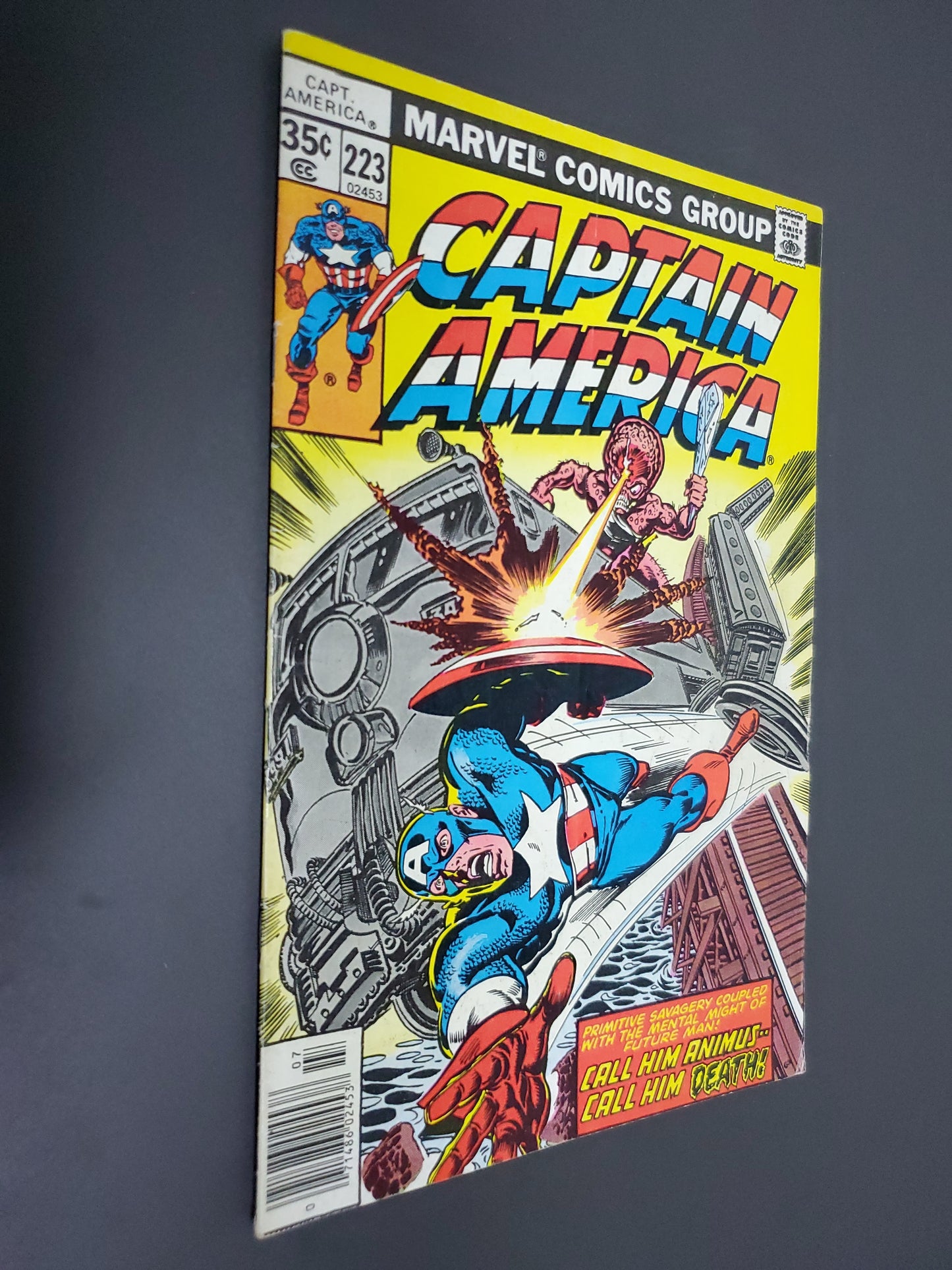Marvel Captain America Vol 1 #223 Animus Newsstand