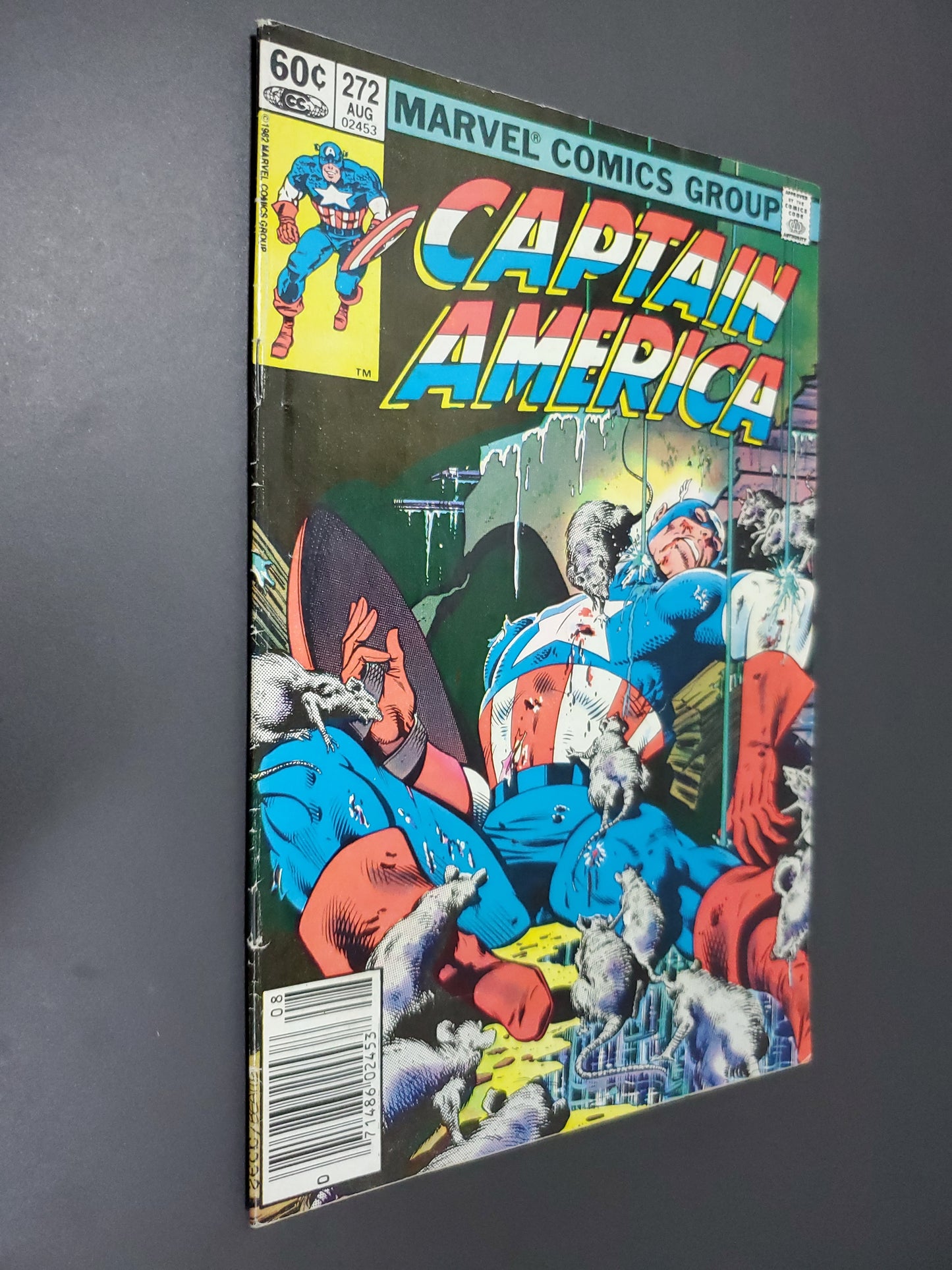 Marvel Captain America 272-A Aug 02453