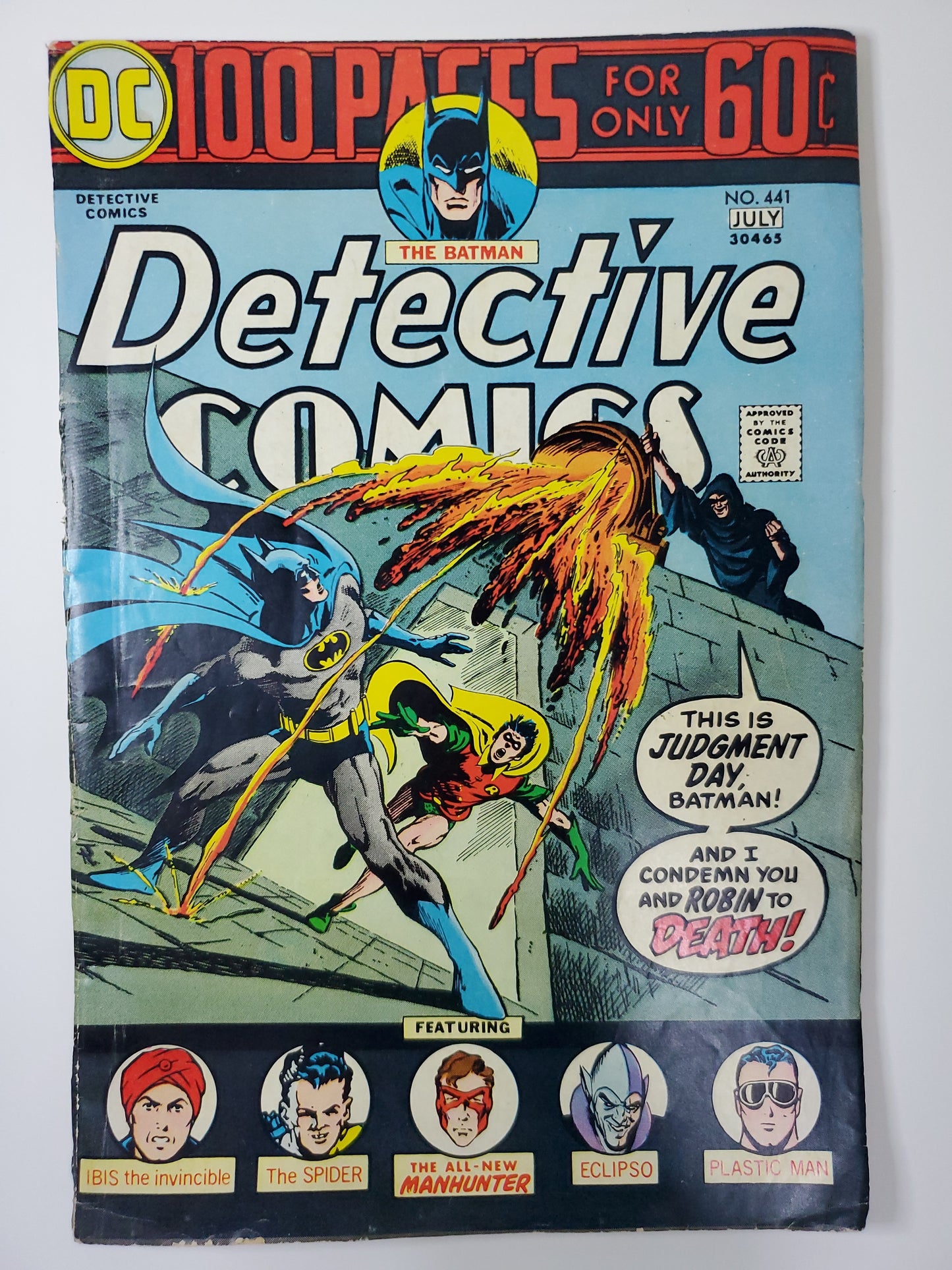 DC Batman 441 July 30465 Judgement Day