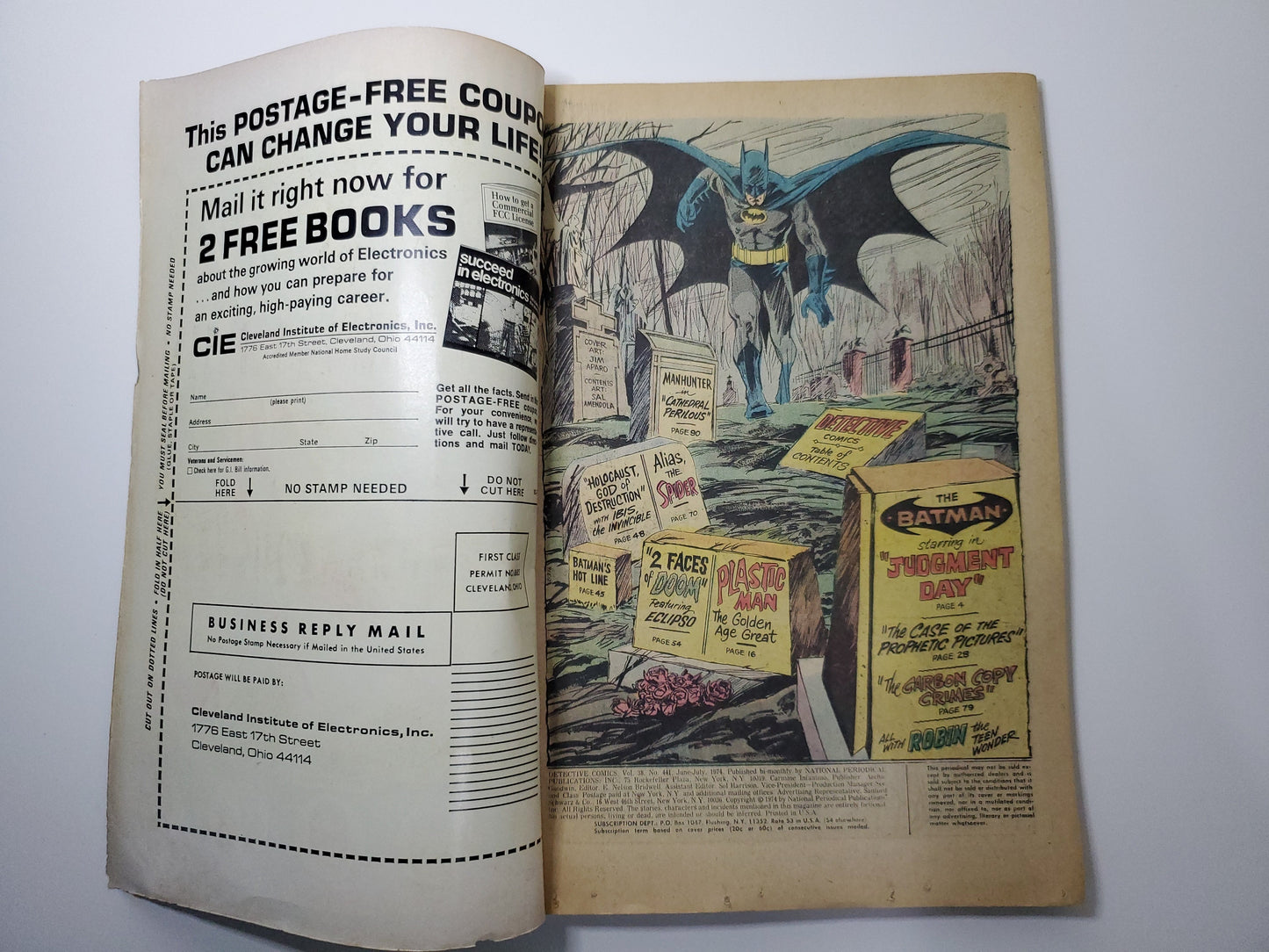 DC Batman 441 July 30465 Judgement Day