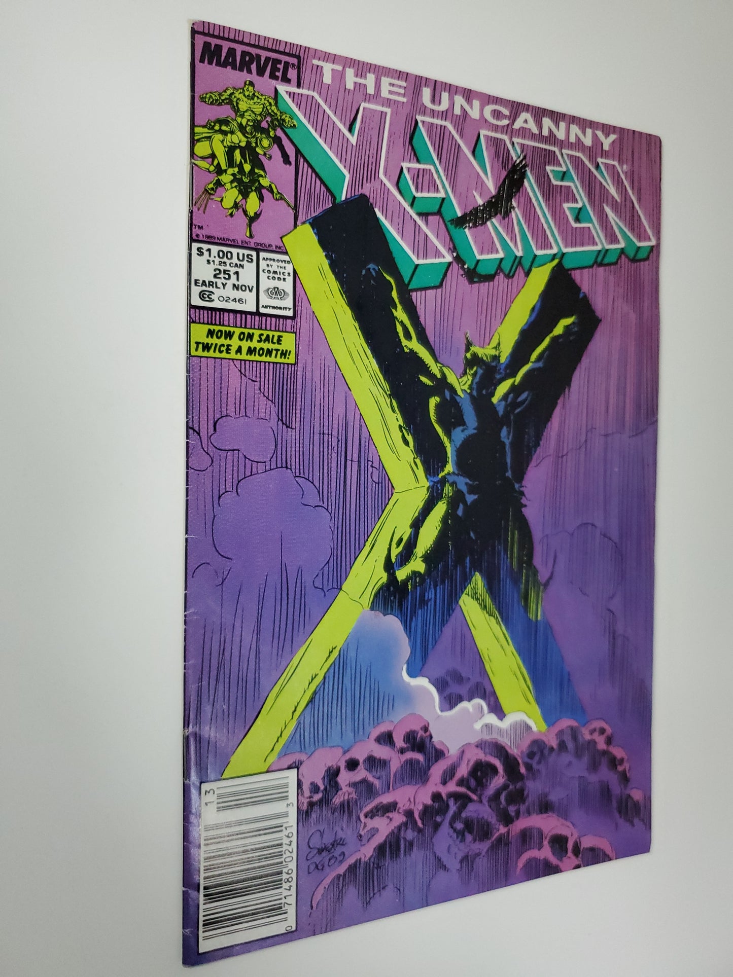 Marvel The Uncanny X-Men 251 Early Nov 02461