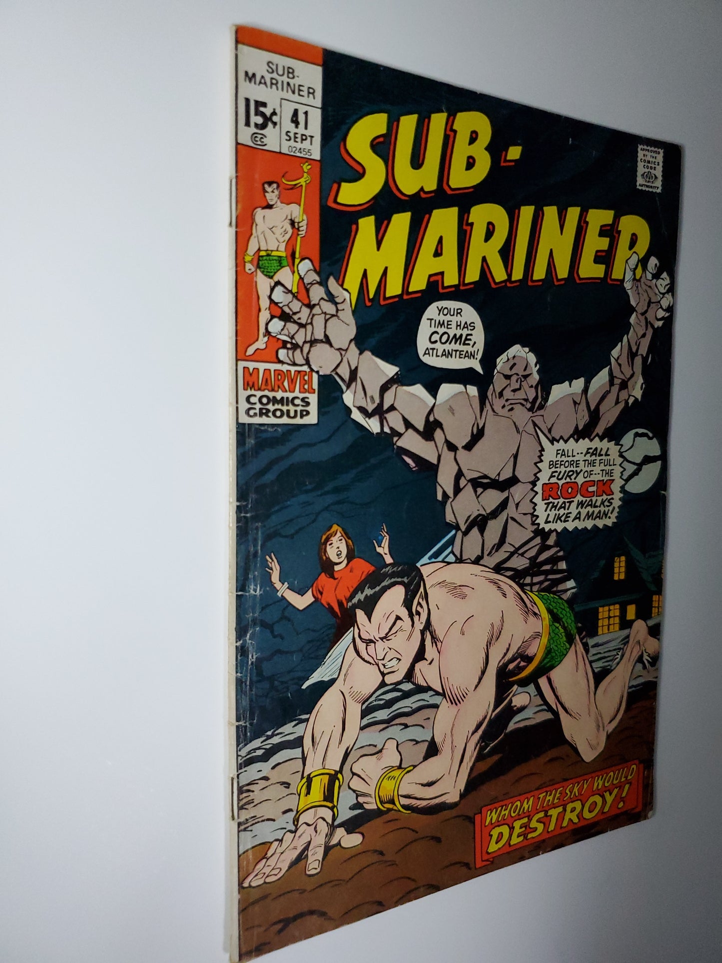 Marvel Sub-Mariner Vol 1 #41 DE