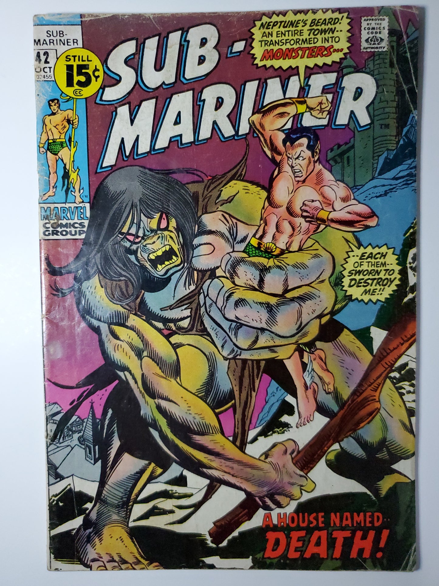 Marvel Sub-Mariner Vol 1 #42 DE