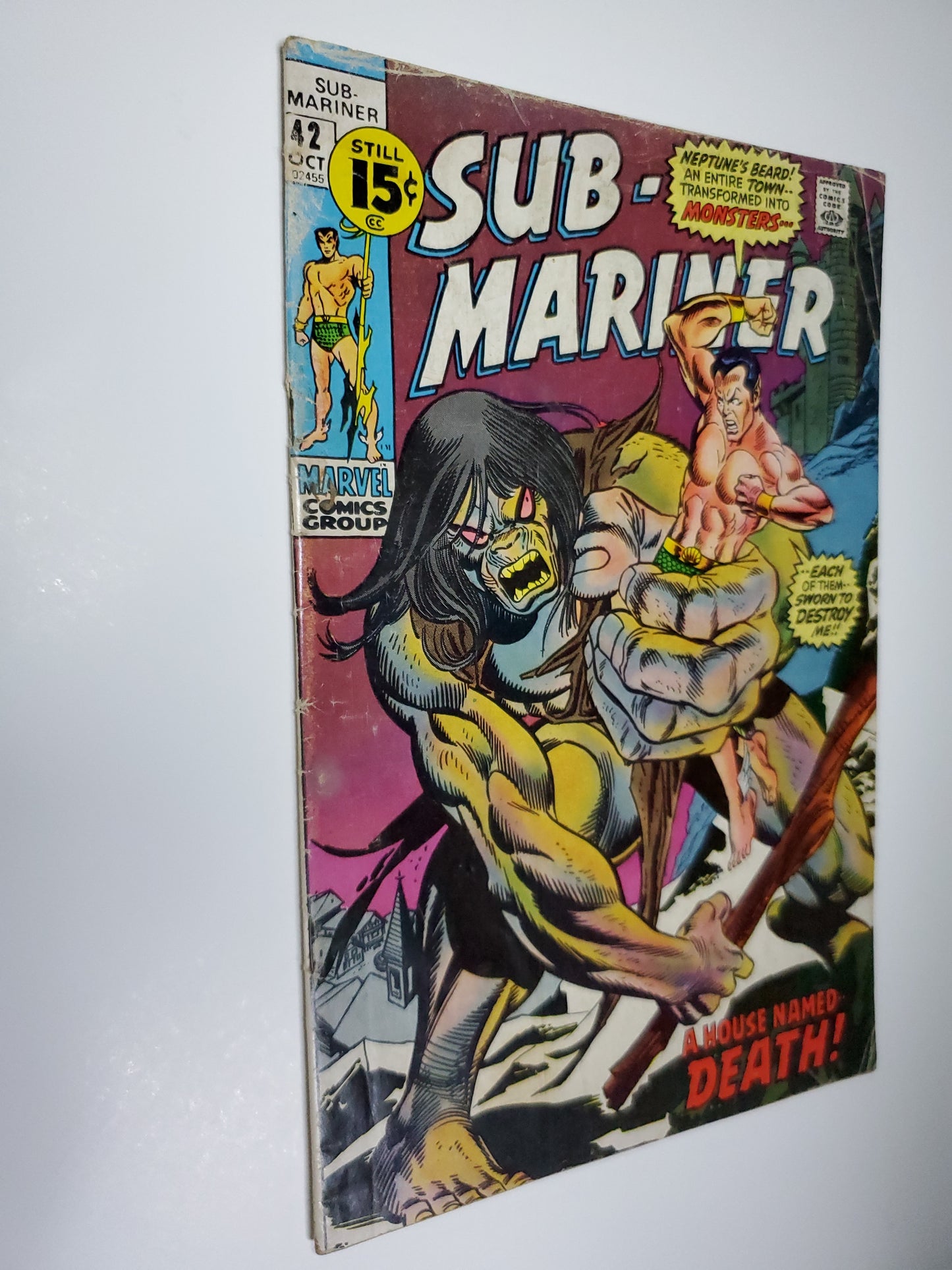 Marvel Sub-Mariner Vol 1 #42 DE