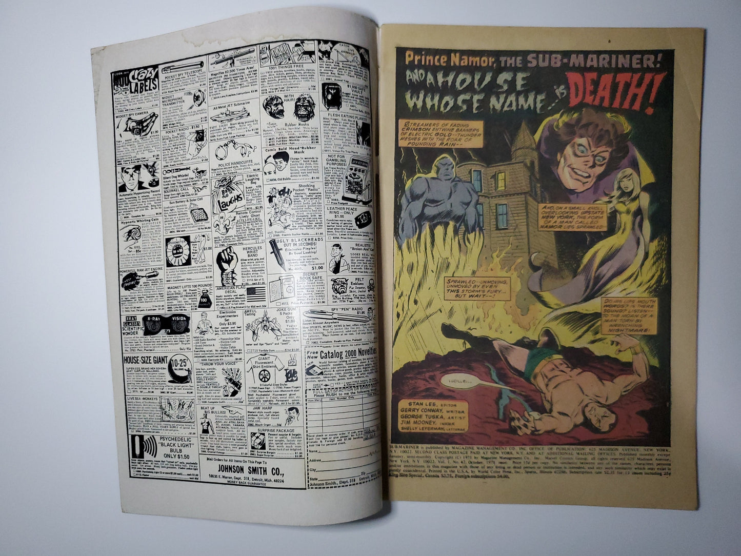 Marvel Sub-Mariner Vol 1 #42 DE