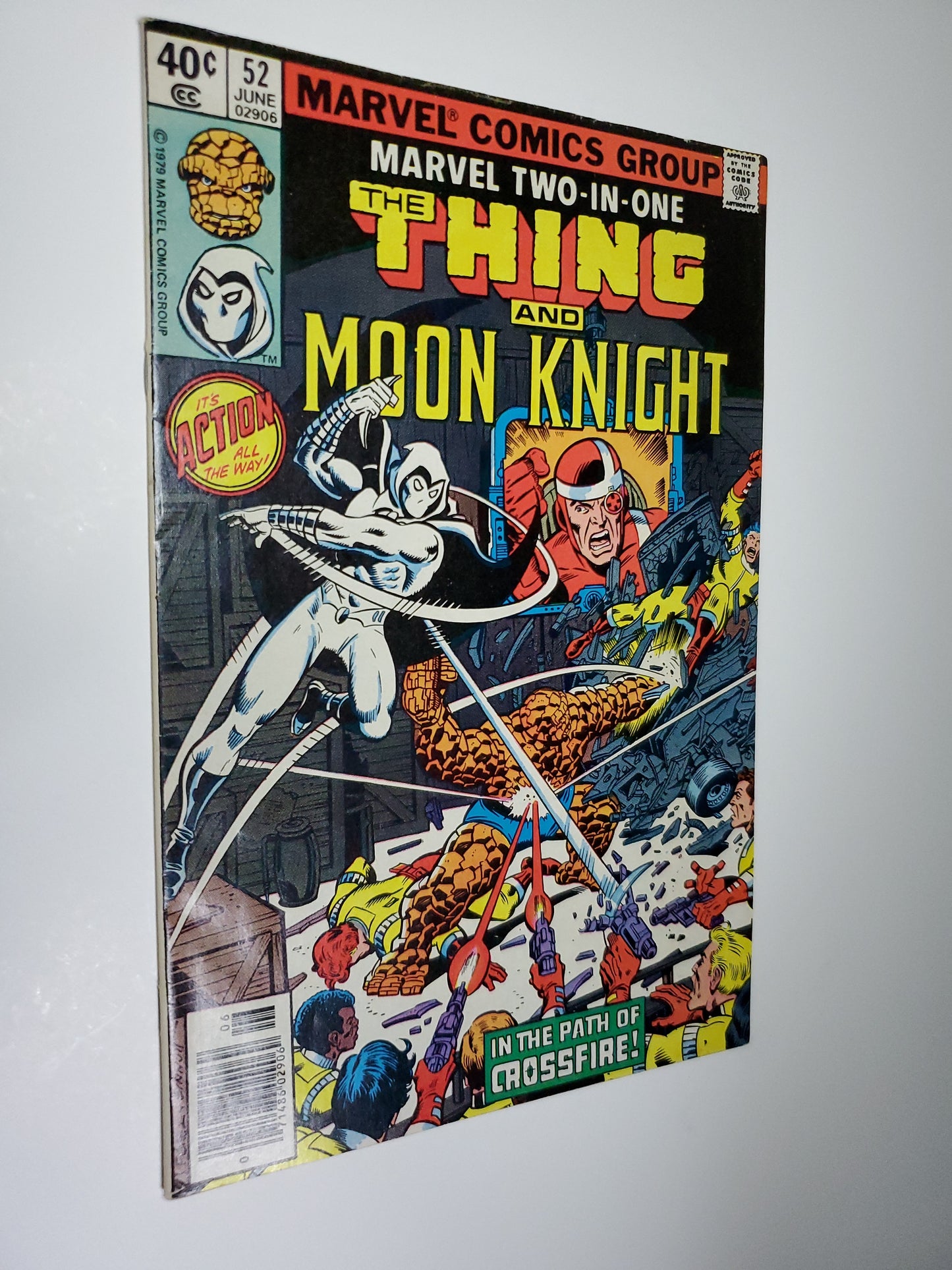 Marvel Two-In-One Vol 1 #52 Newsstand Key