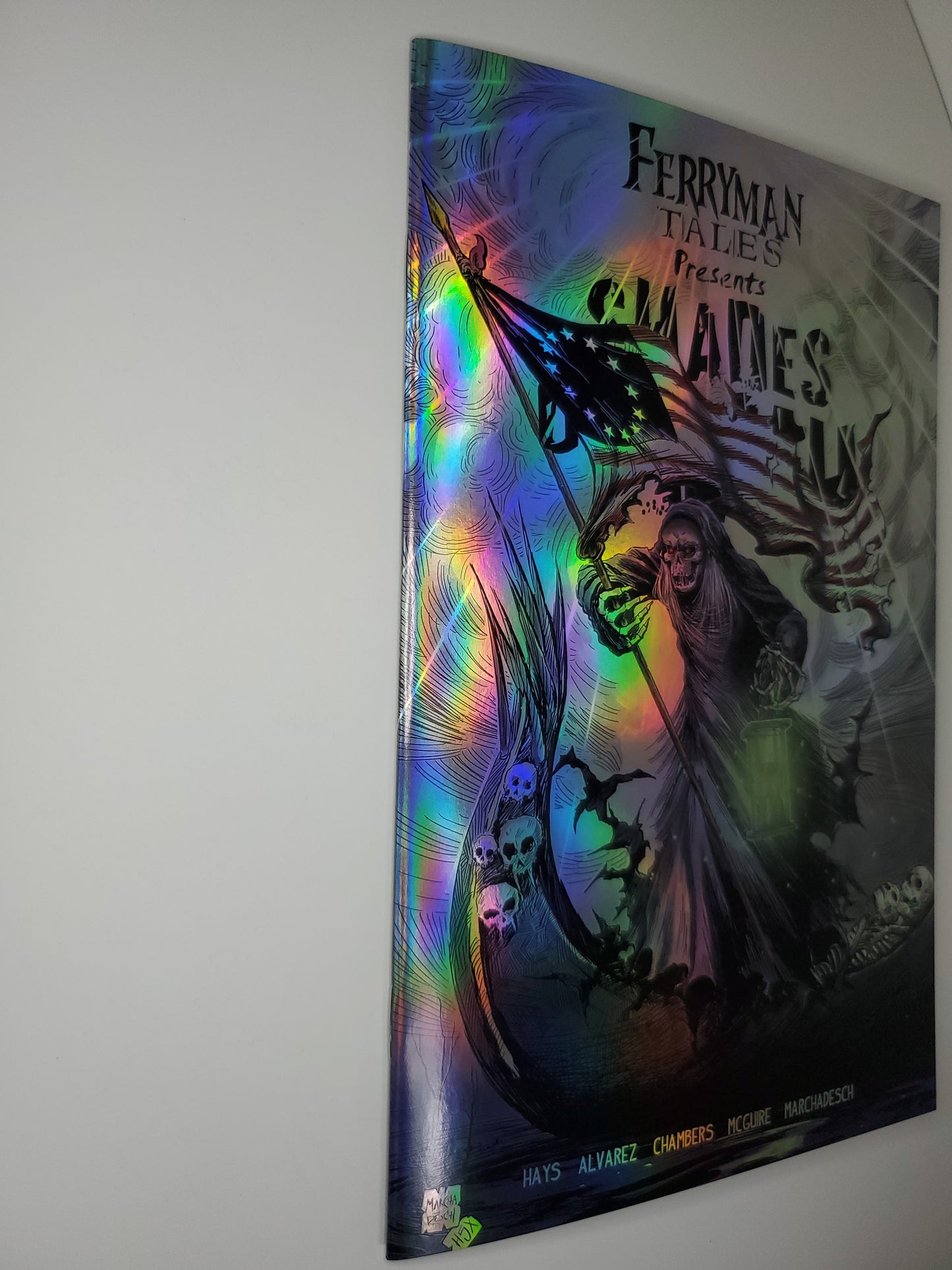 Charter Ferryman Tales Presents Shades of Death USA Excl FOIL