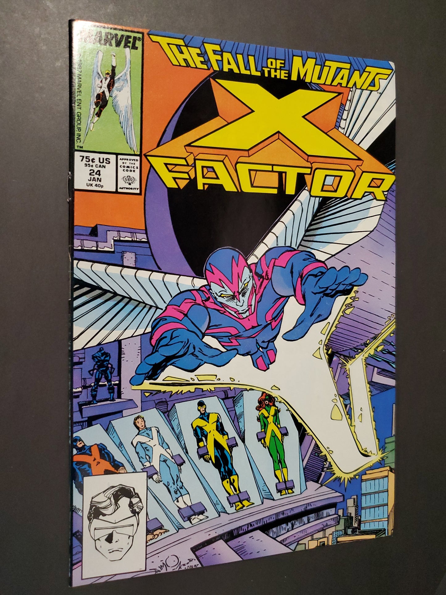 Marvel X-Factor Vol 1 #24 The Fall of The Mutants Key