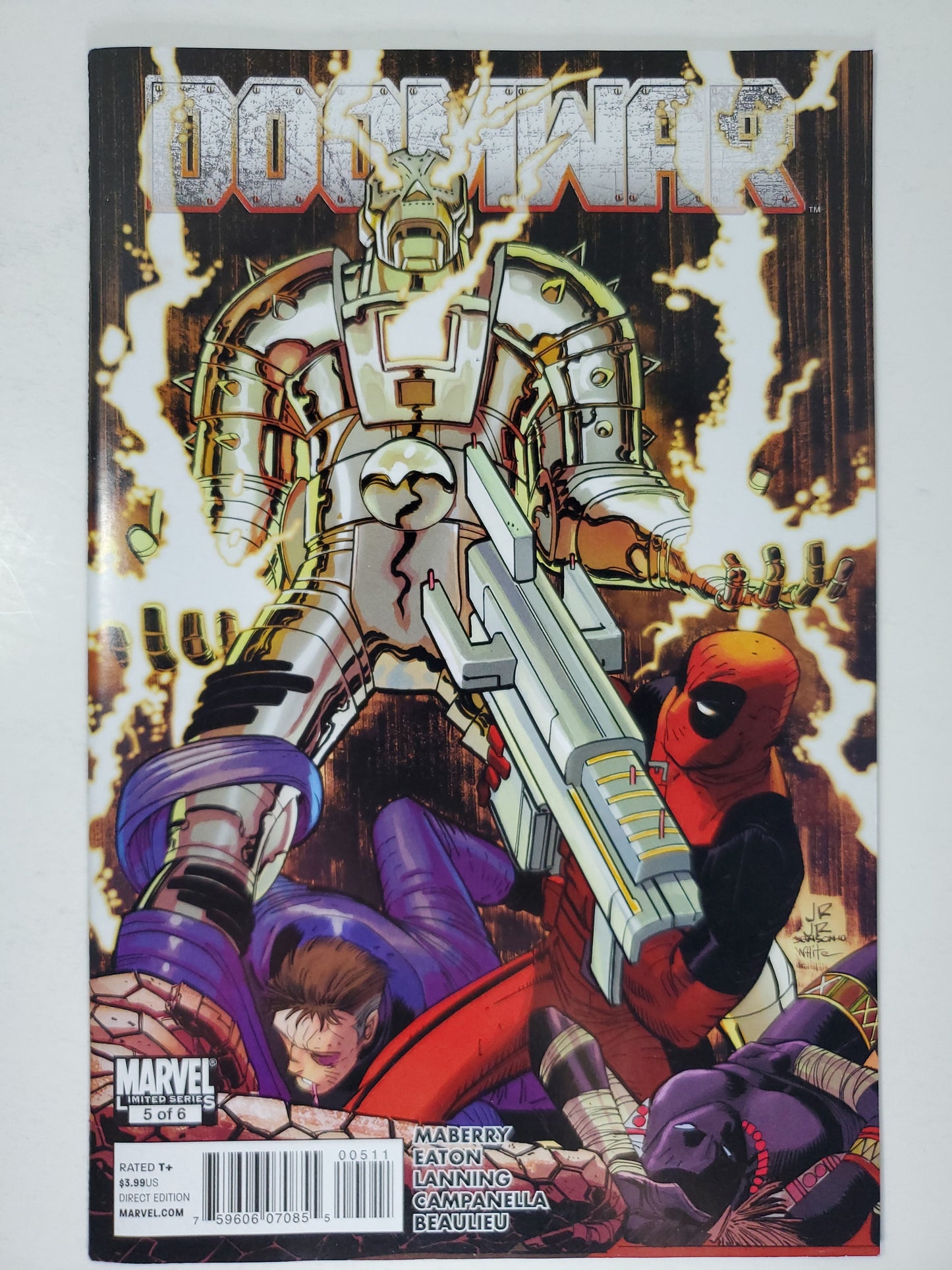 Marvel Doomwar Vol 1 #5 (of 6) 2010 Key