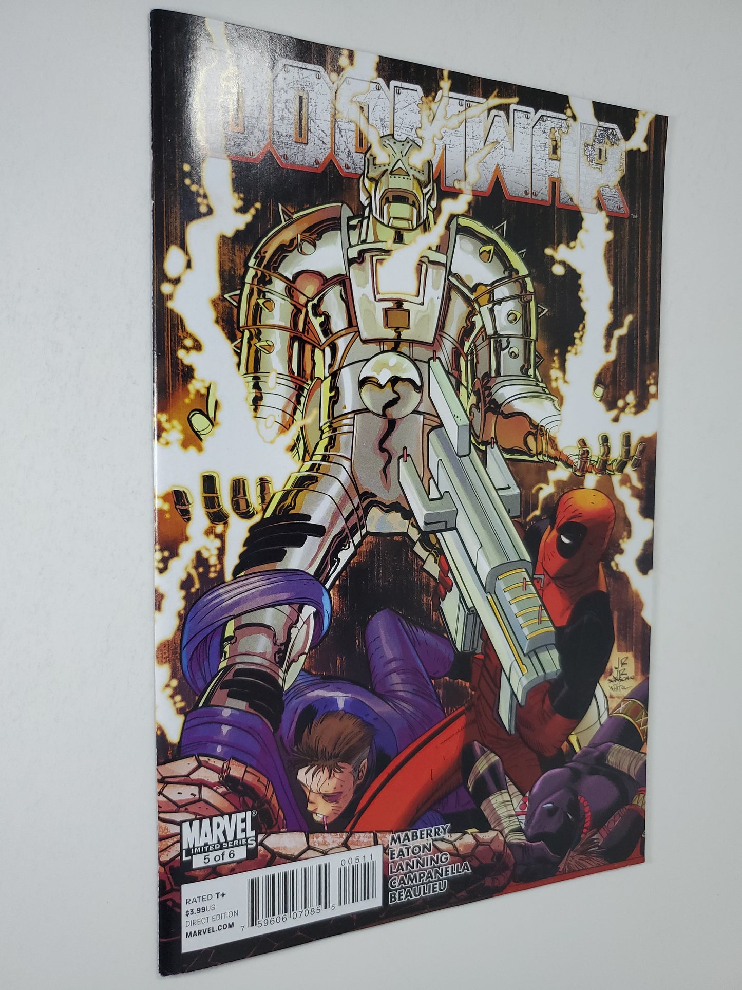 Marvel Doomwar Vol 1 #5 (of 6) 2010 Key