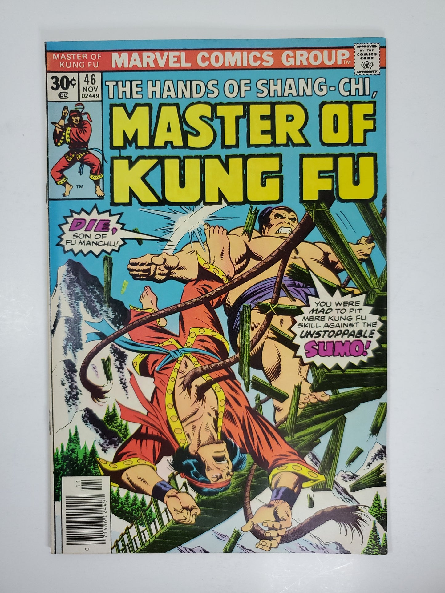 Marvel Hands of Shang-Chi Master of Kung Fu Vol 1 #46 Nov 02449