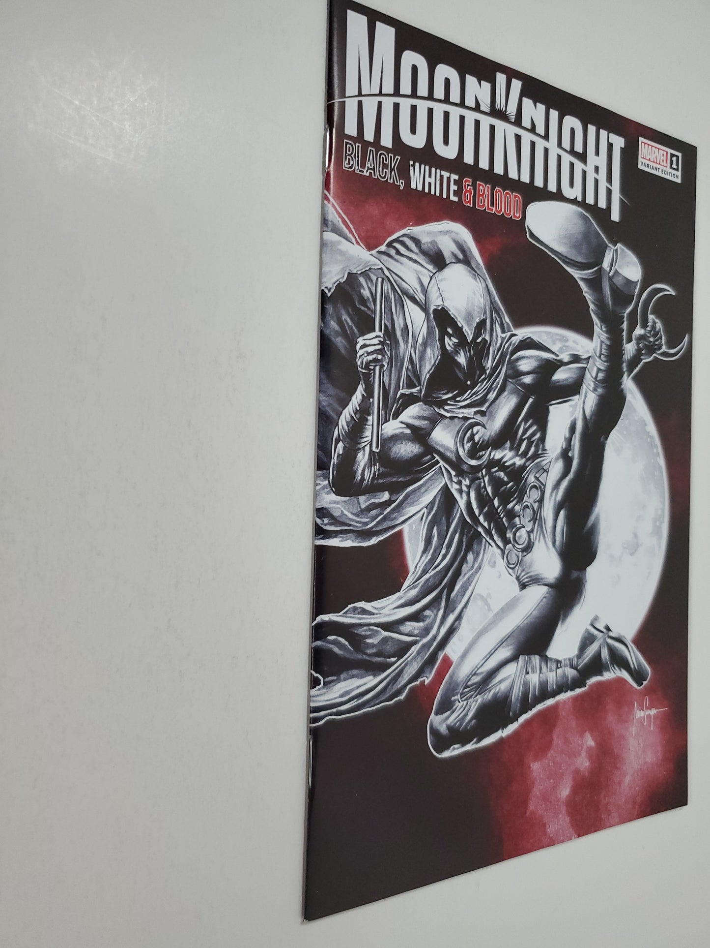 Marvel MoonKnight Black, White & Blood #1 Variant