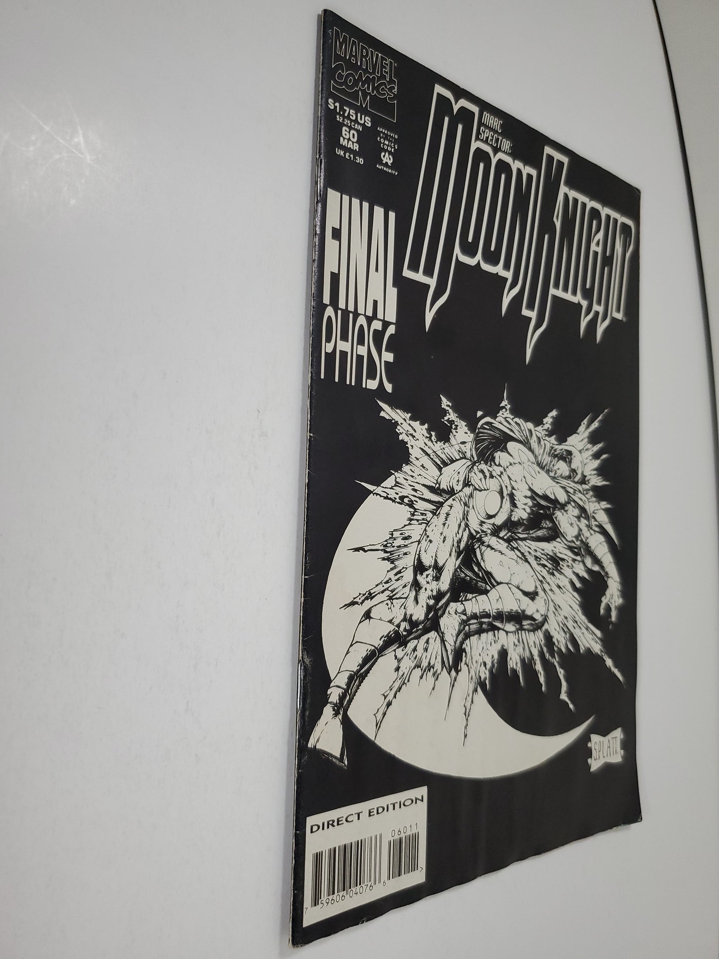 Marvel Marc Sector: Moon Knight Vol 1 #60 Mar 1994