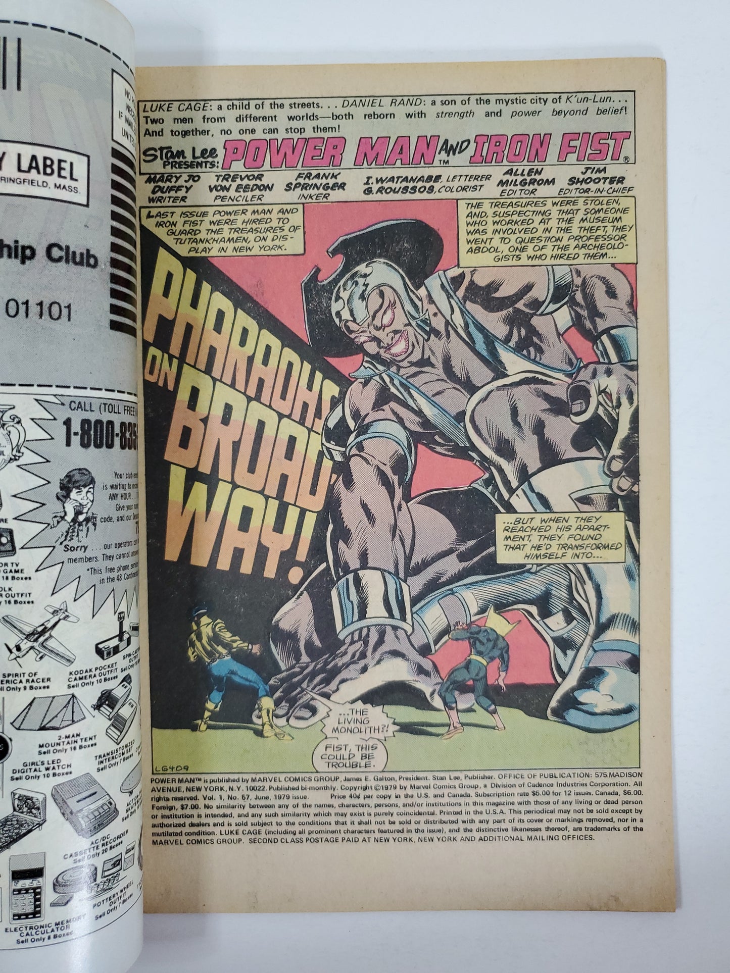 Marvel Power Man And Iron Fist #57