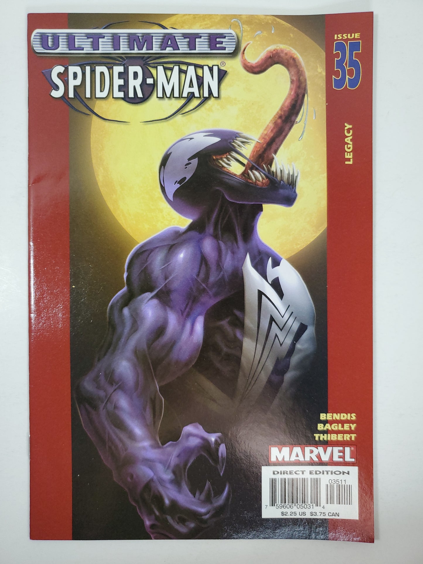Marvel Ultimate Spider-Man Vol 1 #35 Legacy Key