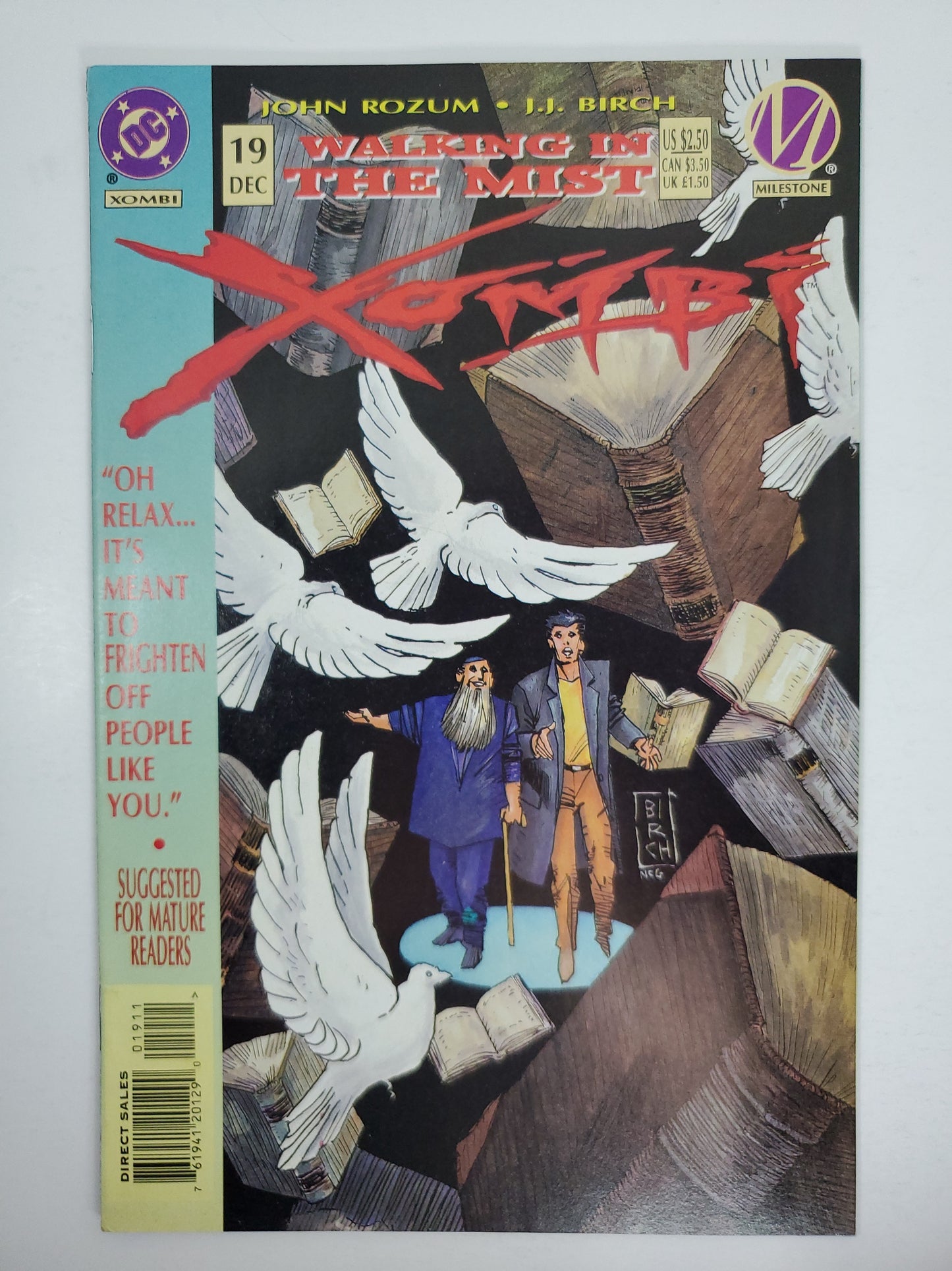 DC Xombi Vol 1 #19 Walking In The Mist DE