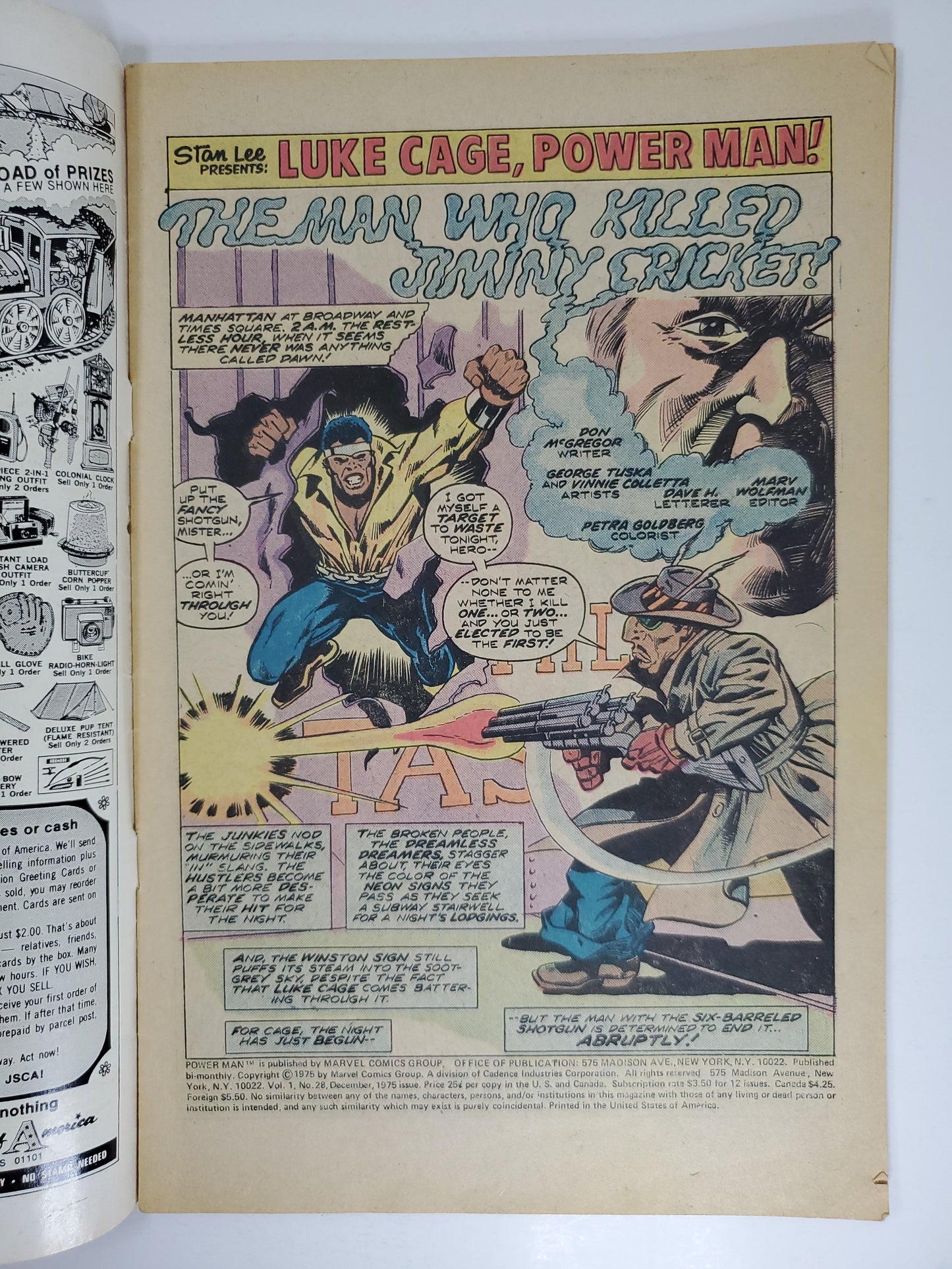 Marvel Luke Cage Power Man Vol 1 #28 Dec 02149