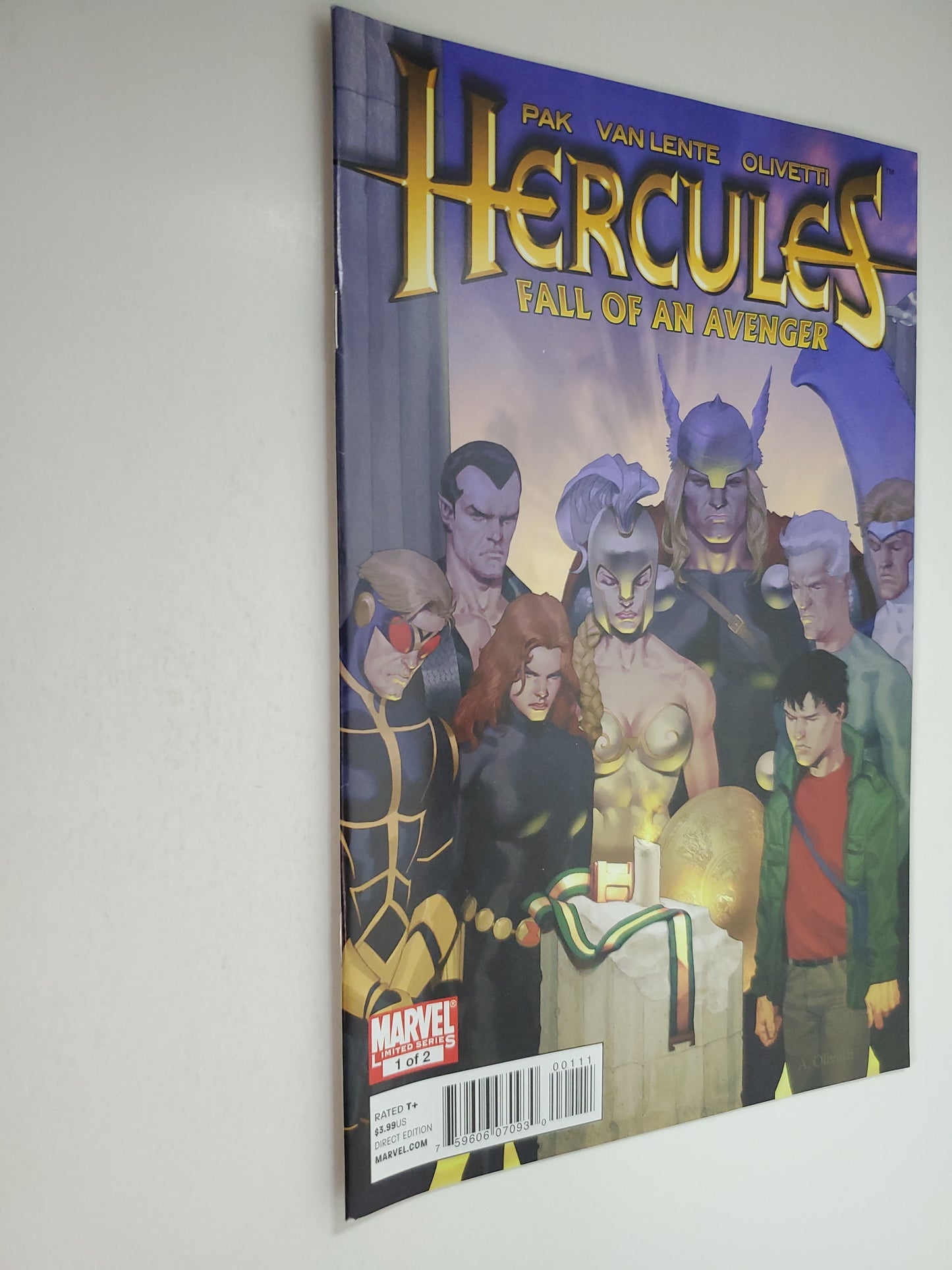 Marvel Hercules Fall of An Avenger #1 (of 2)