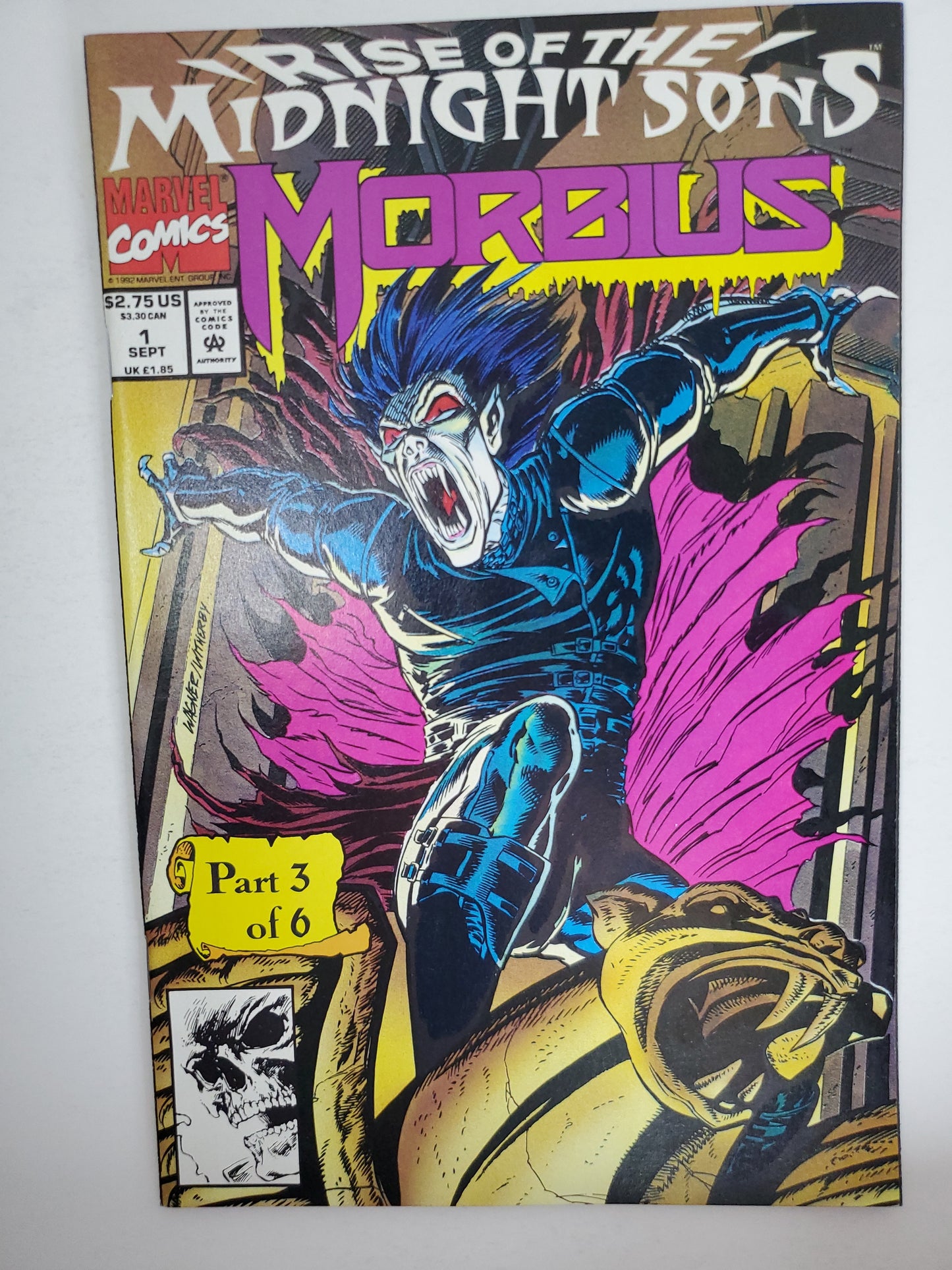 Marvel Morbius Vol 1 #1 Living Vampire Rise of The Midnight Sons Pt 3 (of 6) (101221)