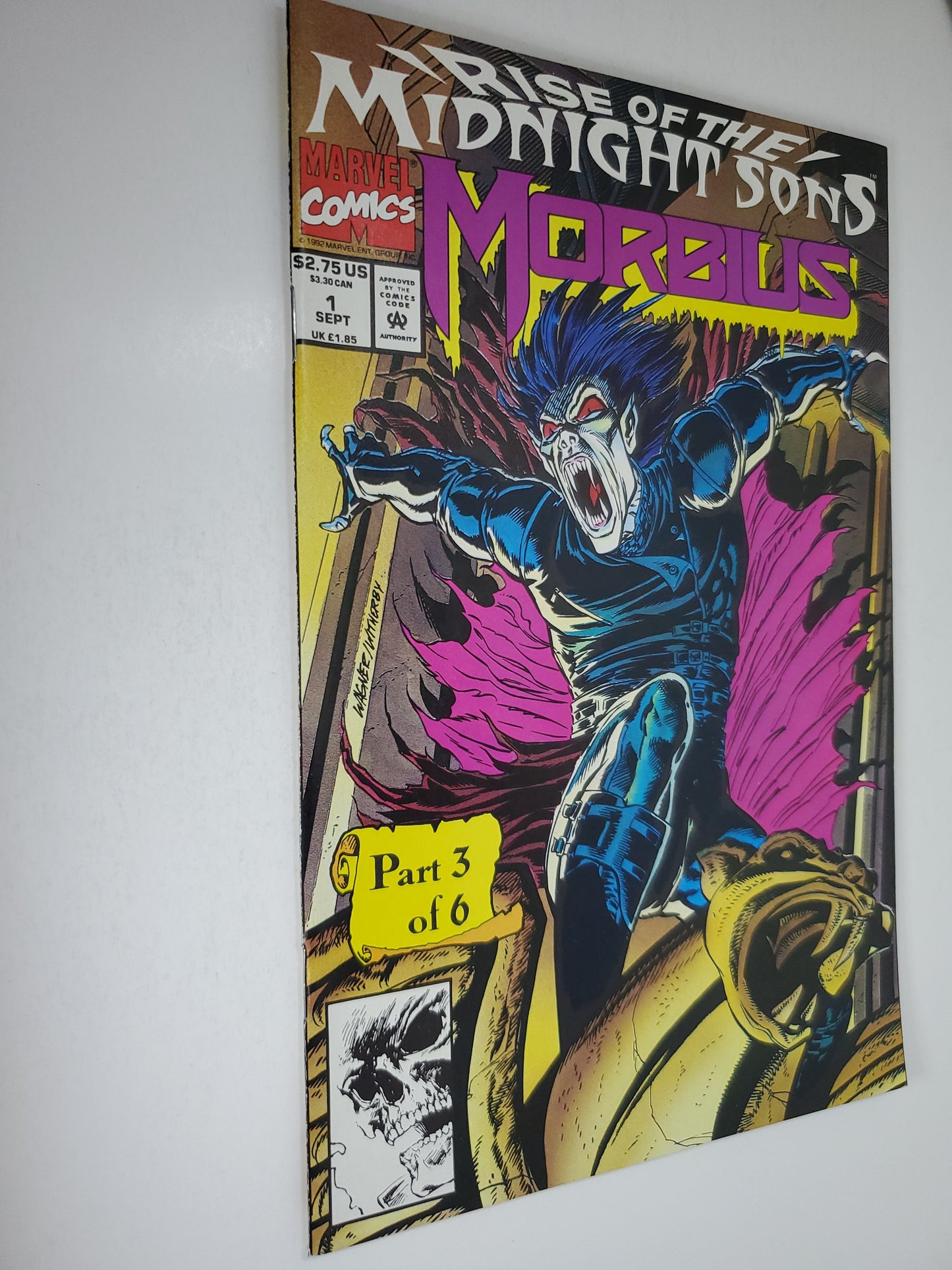 Marvel Morbius Vol 1 #1 Living Vampire Rise of The Midnight Sons Pt 3 (of 6) (101221)