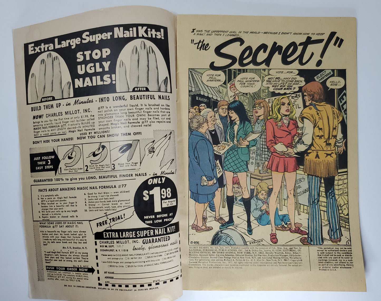 DC Secret Hearts Vol 1 #153