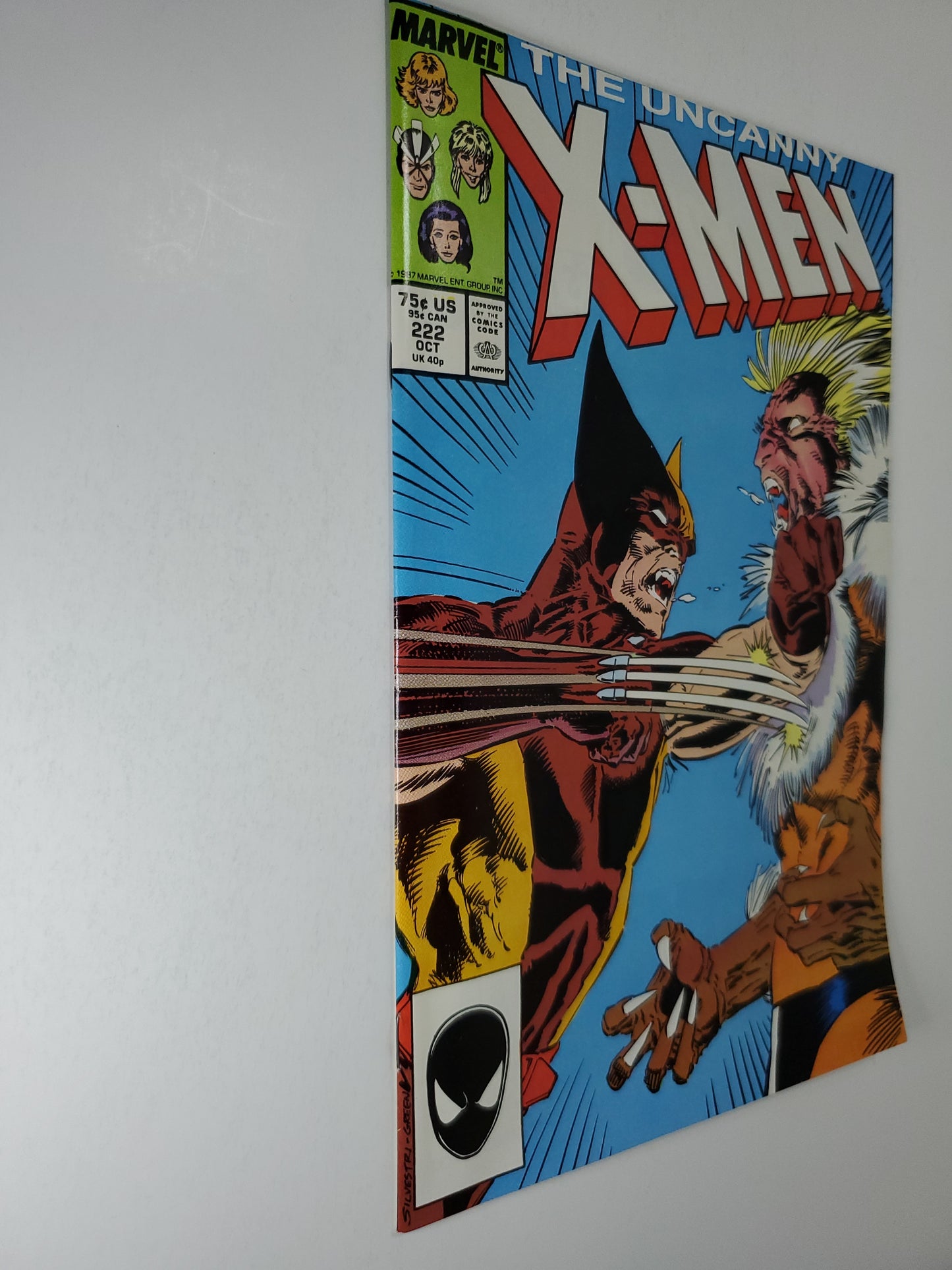 Marvel Uncanny X-Men Vol 1 #222 (1987) Key