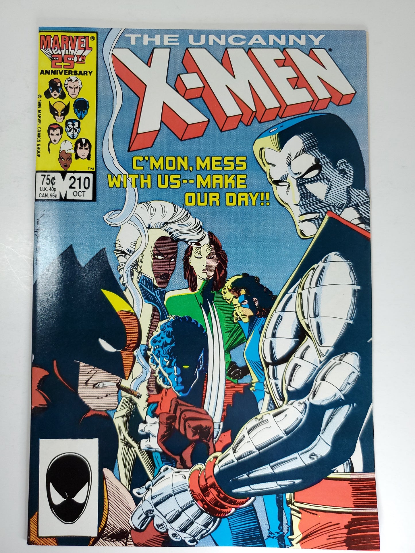 Marvel Uncanny X-Men Vol 1 #210 (1986) Key