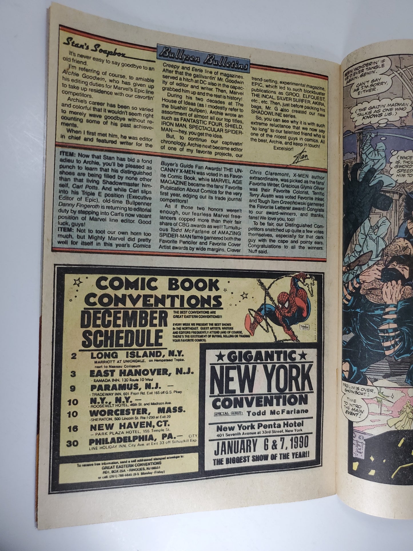 Marvel Uncanny X-Men Vol 1 #257 (1990) Key