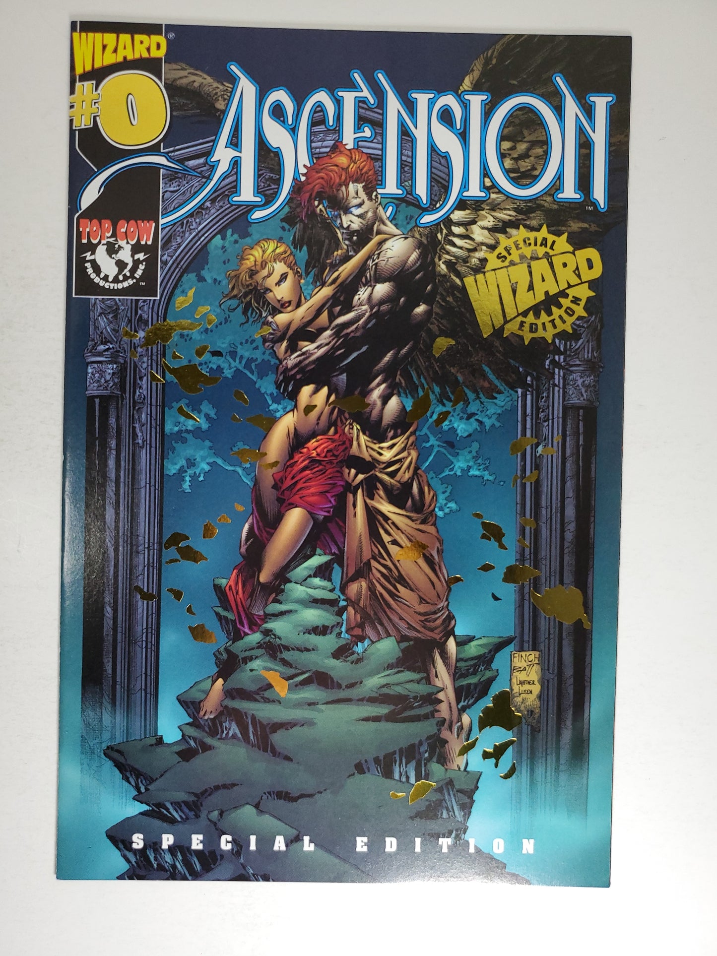 Wizard Ascension 0 Special Edition Gold Foil Top Cow