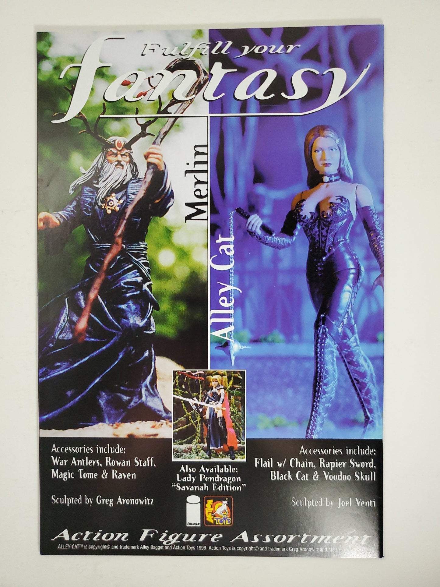 Image Alley Cat Prelude #1 Dynamic Forces COA (1999)