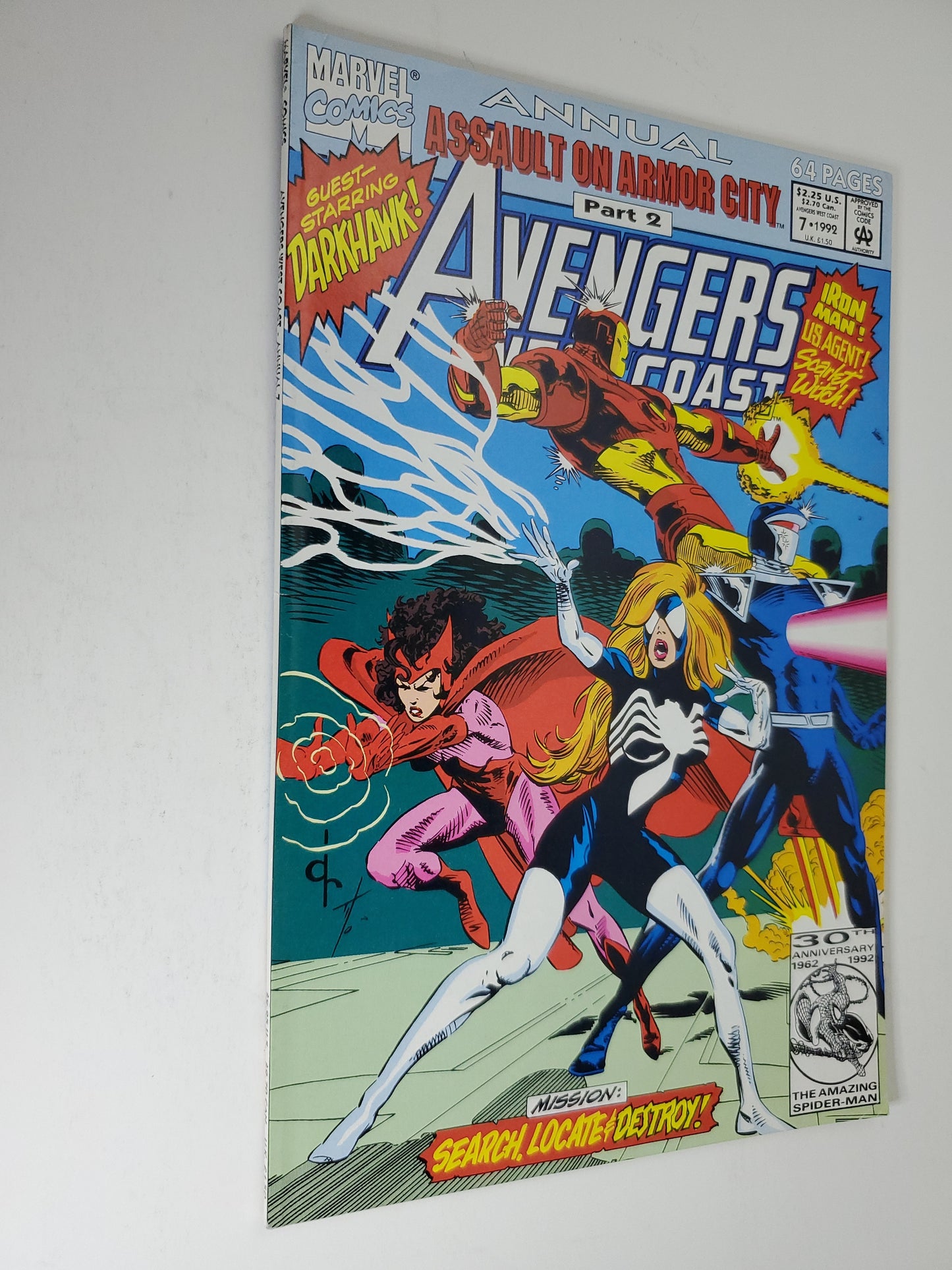 Marvel Avengers West Coast Annual Vol 2 #7 Pt 2 1992