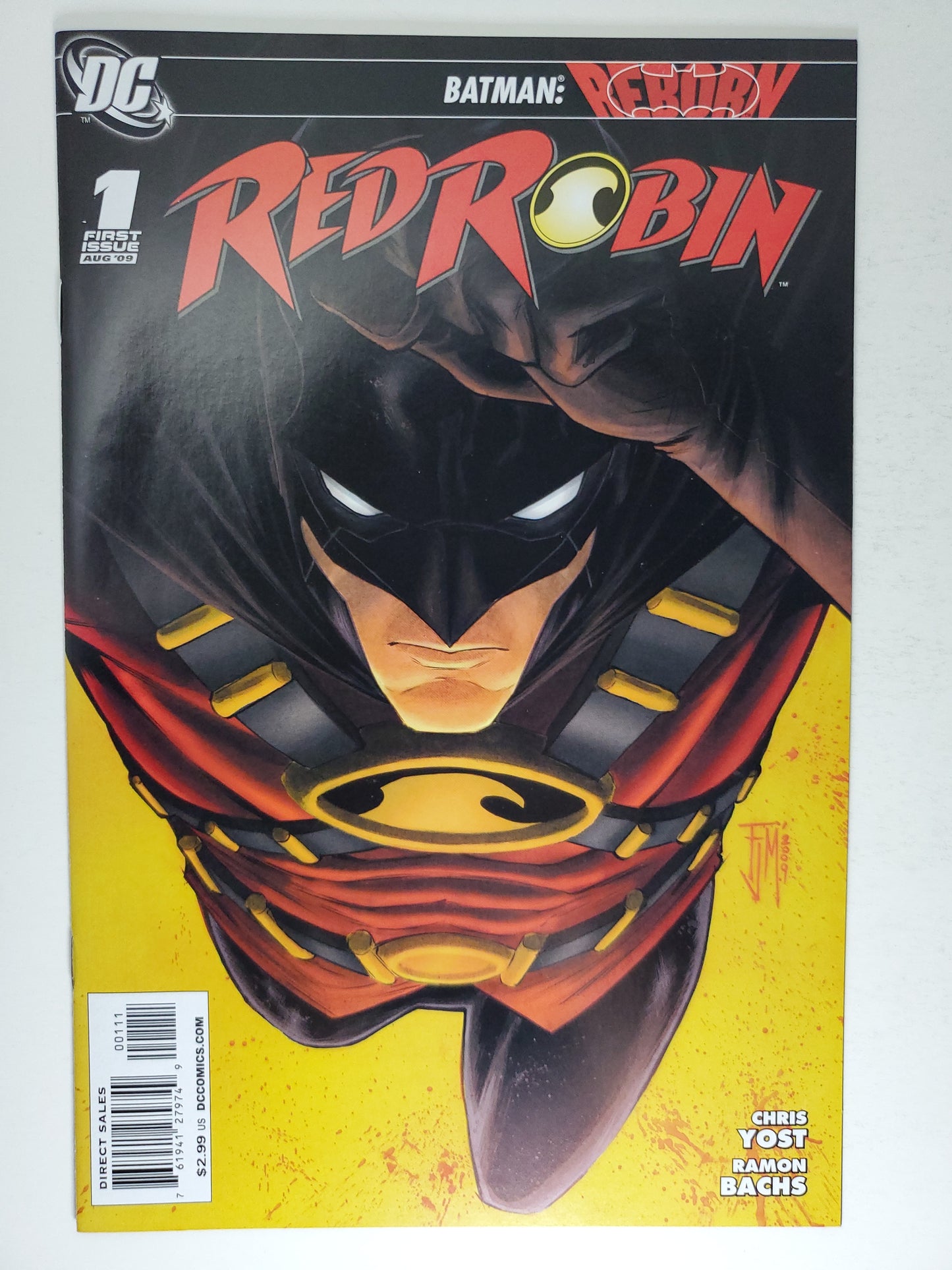 DC Red Robin Vol 1 #1 Batman Reborn 2009 Key