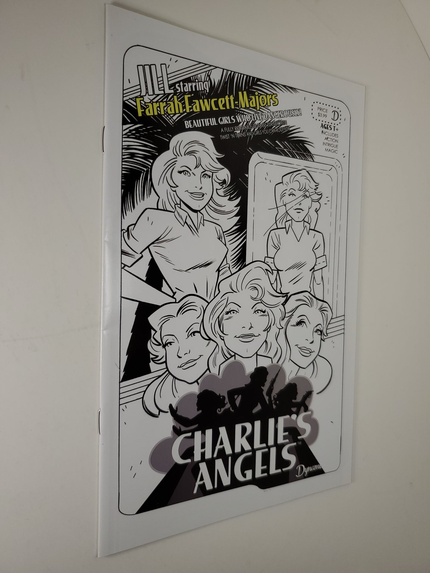 Dynamite Charlie's Angels Farrah Fawcett Majors Exclusive (101523) Key