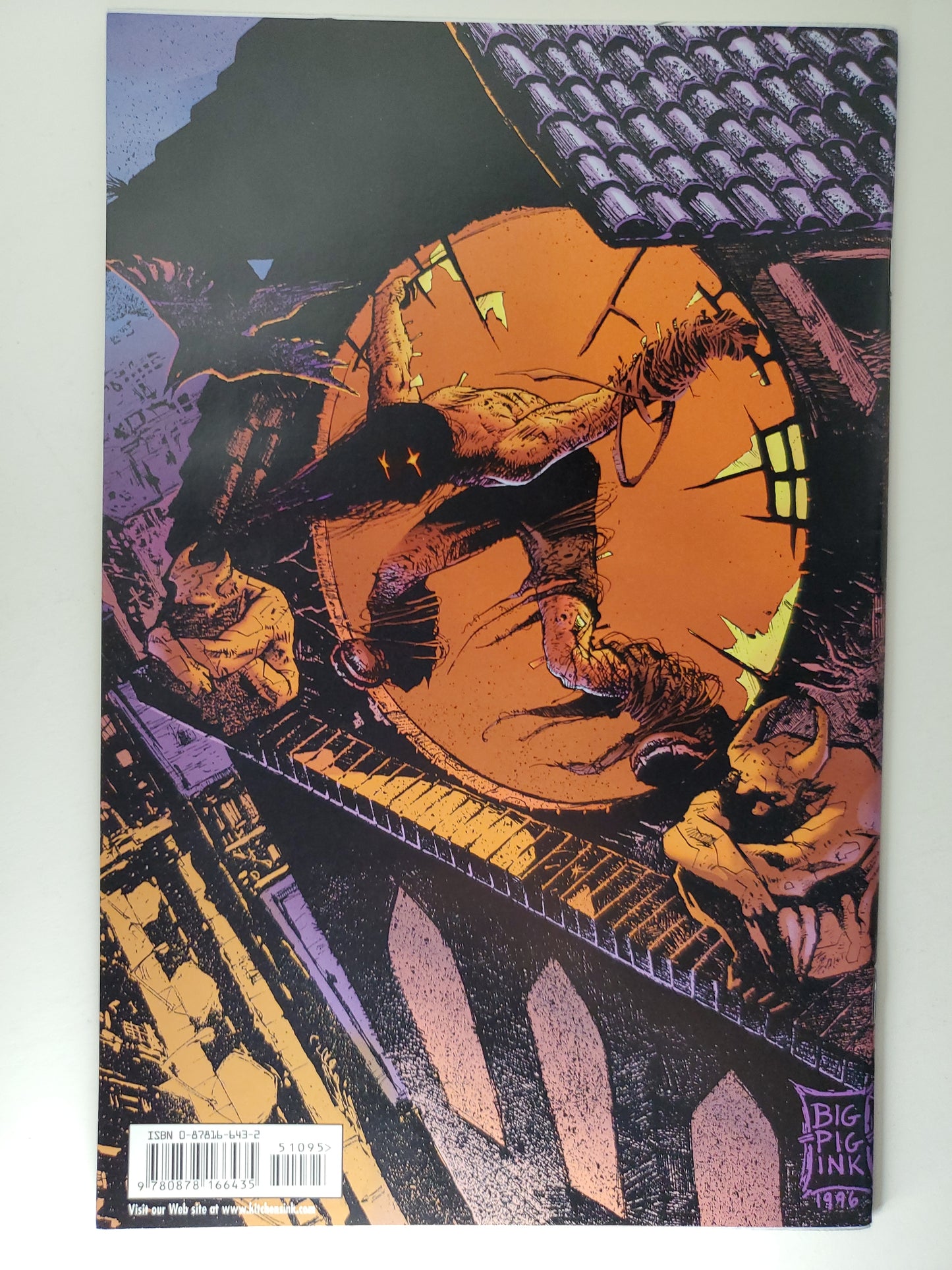 Kitchen Sink Crow #0 Barr (1998) DE Key