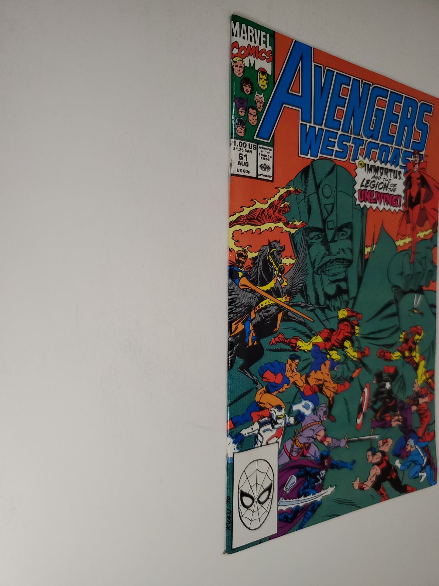 Marvel Avengers West Coast Vol 2 #61