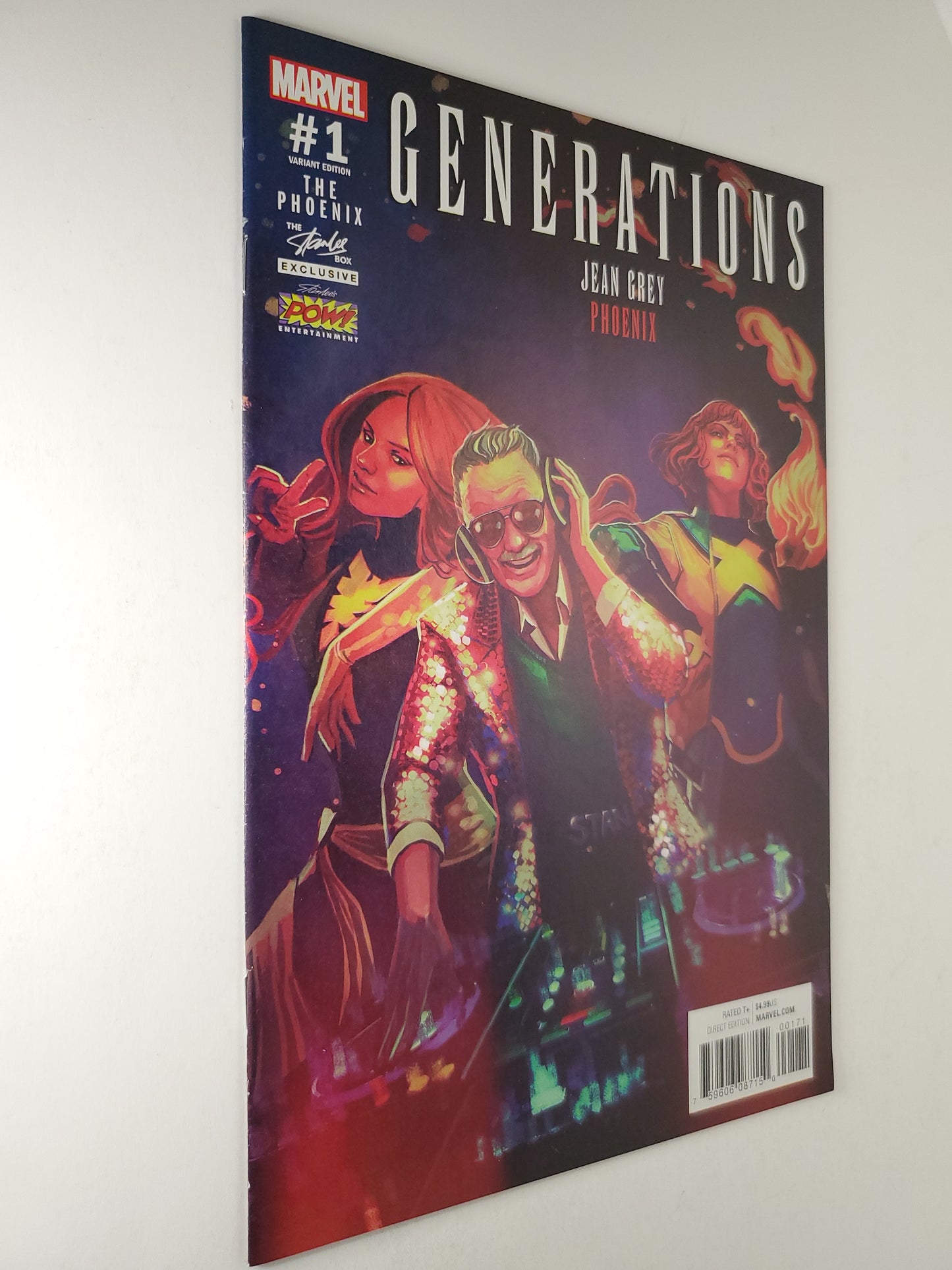 Marvel Generations The Phoenix & Jean Grey Vol 1 #1 Variant Stan Lee Box Exc