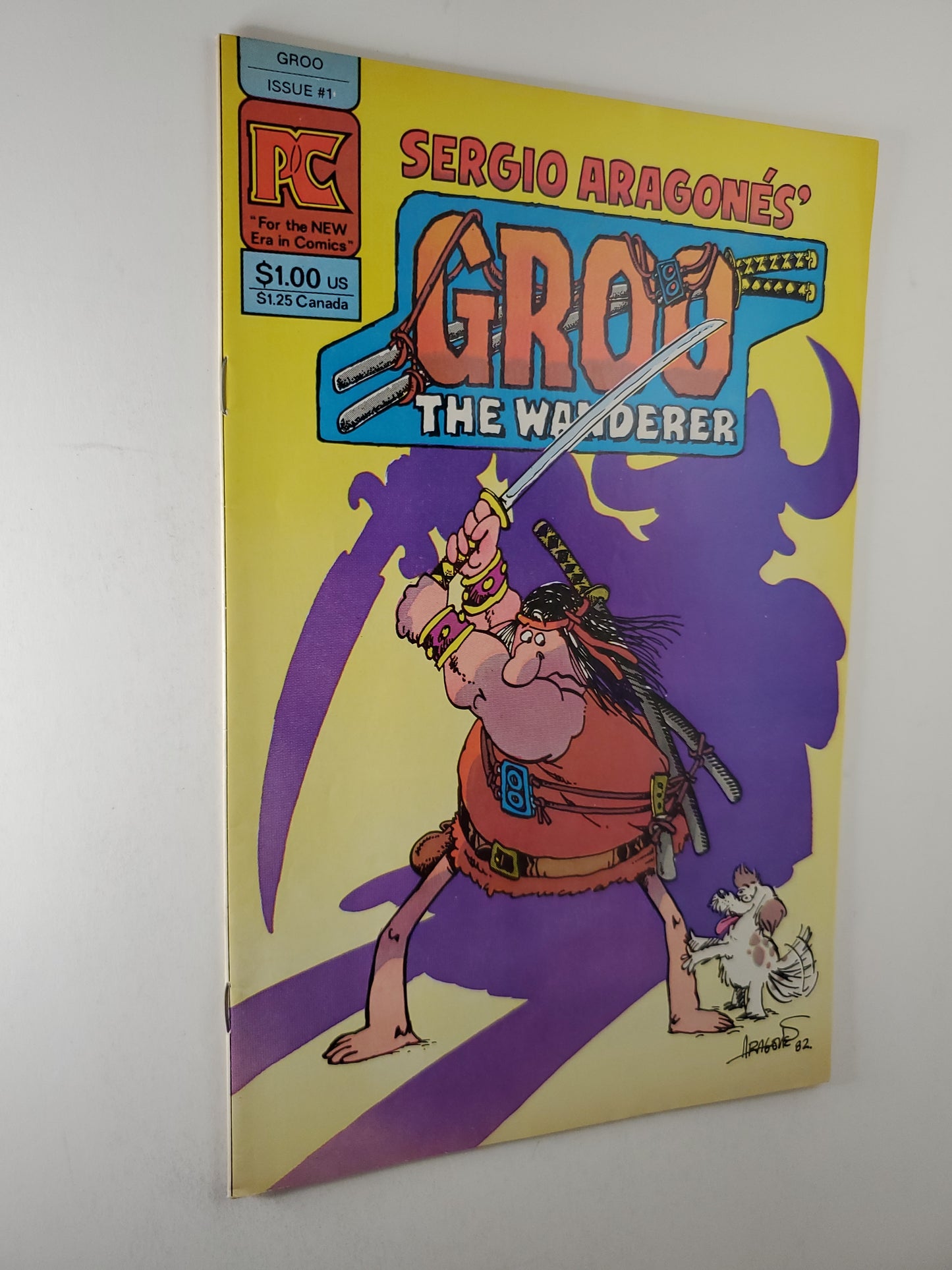 PC Groo The Wanderer #1 (1982) Sergio Aragones' Premiere Key
